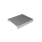 TEKNOMEGA SRL - TKGPBF1180 Piastra terminale BFX non forata - 8x40-80