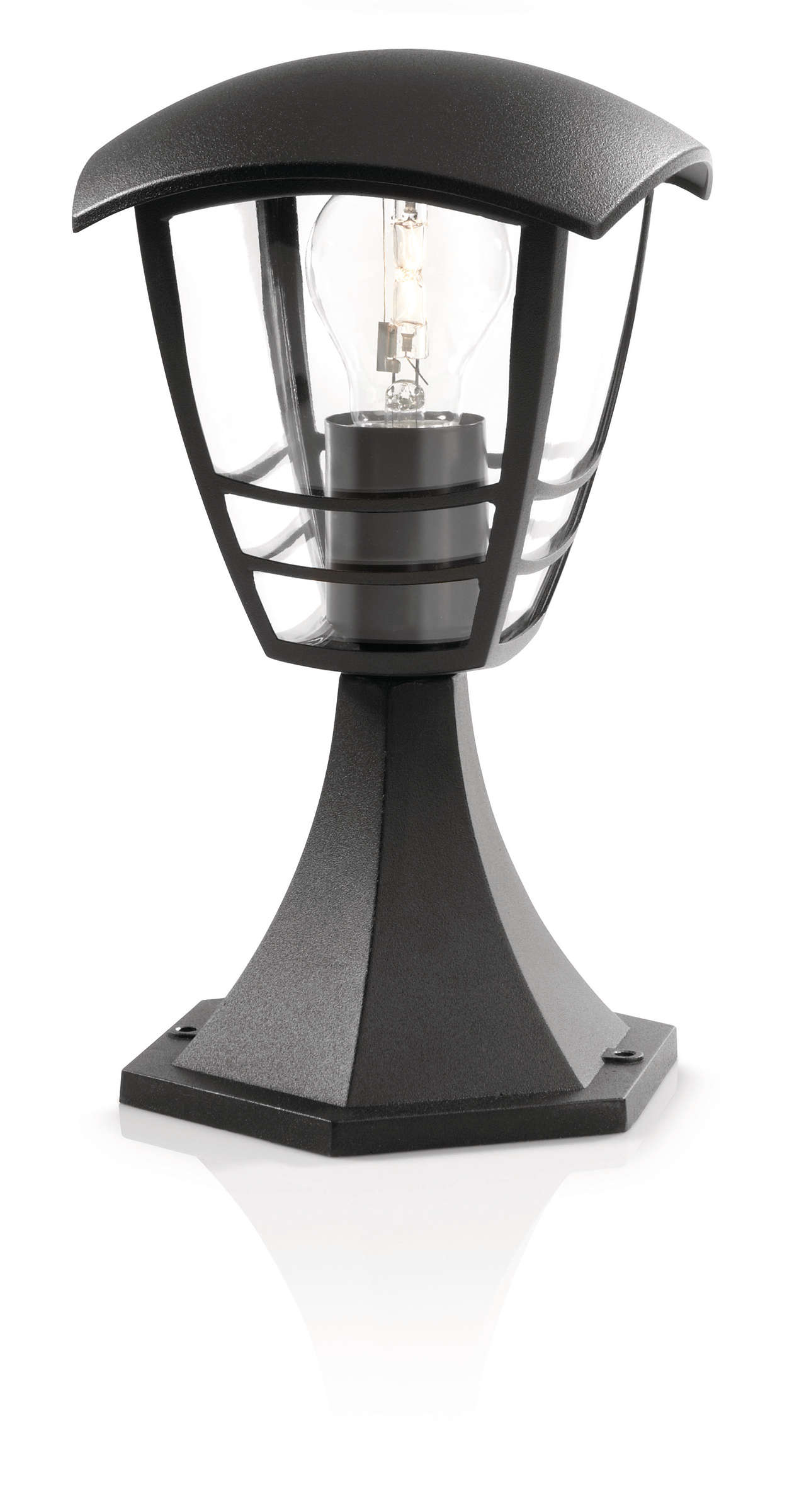 SIGNIFY ITALY SPA - PCL153823016 CREEK PIEDISTALLO NERO IN ALLUMINIO