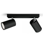 SIGNIFY ITALY SPA - PCL5059230PN KOSIPO FARETTO 2 LUCI NERO IN METALLO