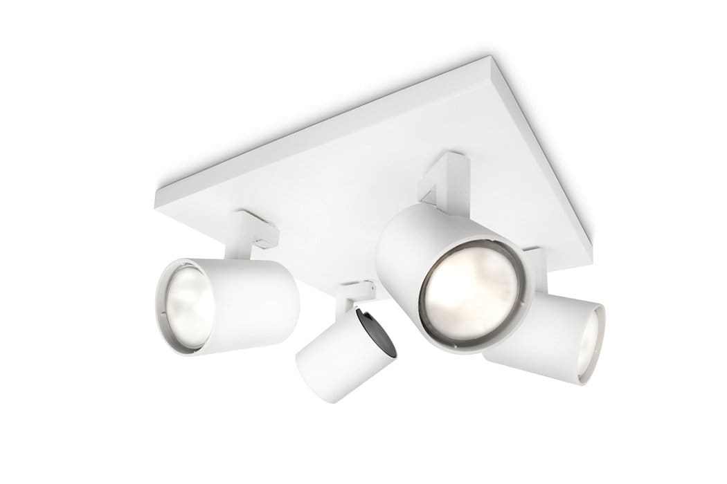 SIGNIFY ITALY SPA - PCL530943112 RUNNER FARETTO 4 LUCI BIANCO IN METALLO