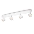 SIGNIFY ITALY SPA - PCL562443116 STAR FARETTO 4 LUCI BIANCO IN ALLUMINIO