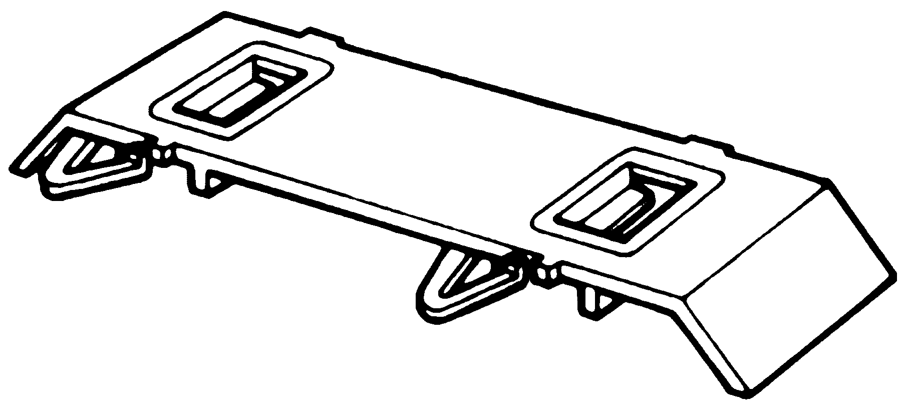 CANALPLAST - CANPCT100 TRAVERS/SEPAR.MM100