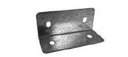 LUCIANO RUSSO SRL - LRSPDG100ANC PIASTRA DI RACC ANG TRAV H=100MM ZIN CAL