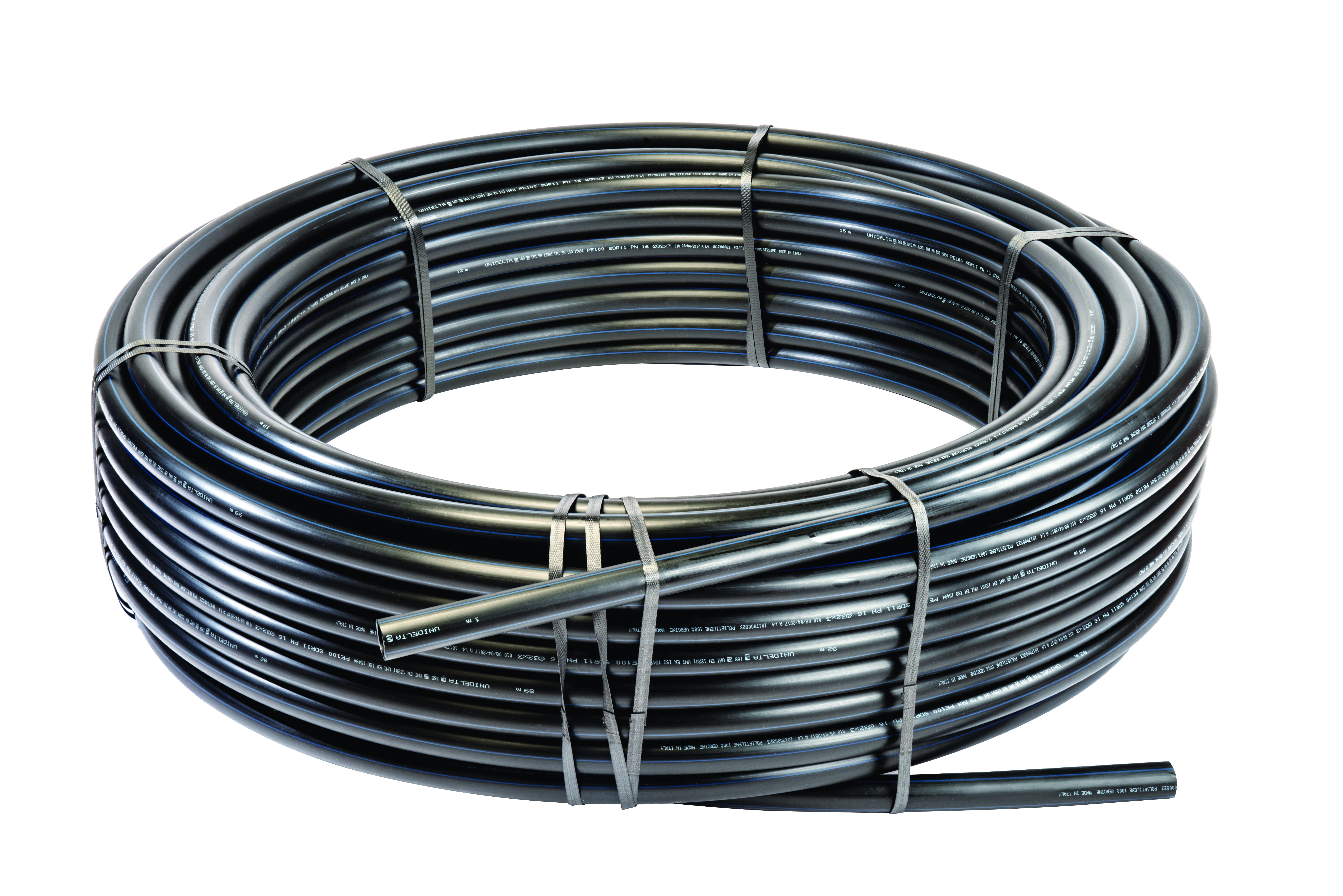 UNIDELTA SPA - UND2050016075100 TUBO PE100 PN16 D75