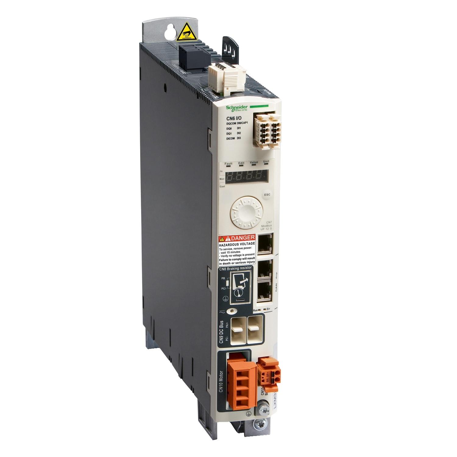 SCHNEIDER ELECTRIC - SNRLXM32AU45M2 LXM32A CAN RJ45 4,5A RMS PEAK 1PH 230V