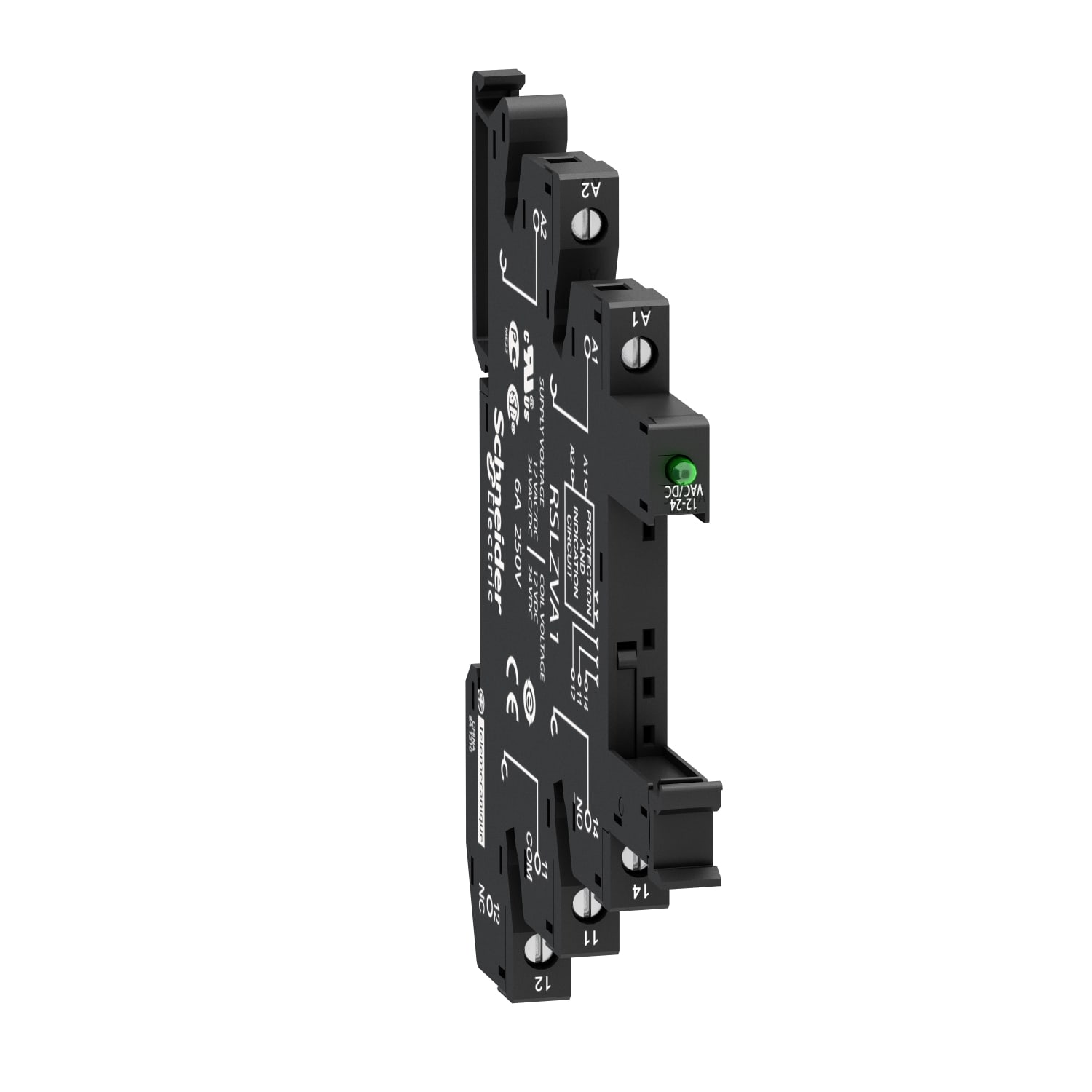 SCHNEIDER ELECTRIC - SNRRSLZVA4 BASE RELE A VITE 230AC/DC