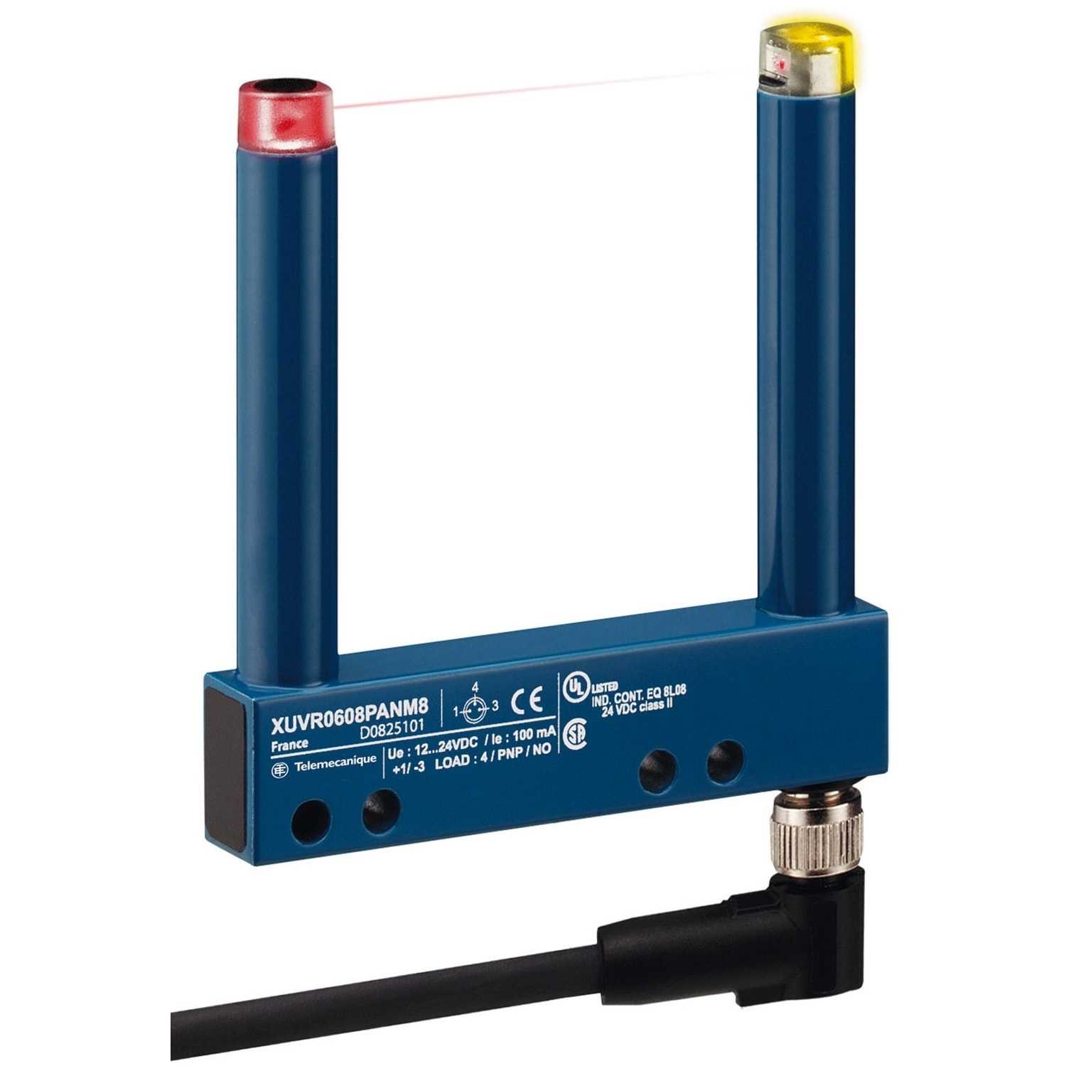 YAGEO TMSS ITALY SRL - TSIXUVR0608PANM8 FORC OTTICHE 60X80 1224VDC PNP NO M8