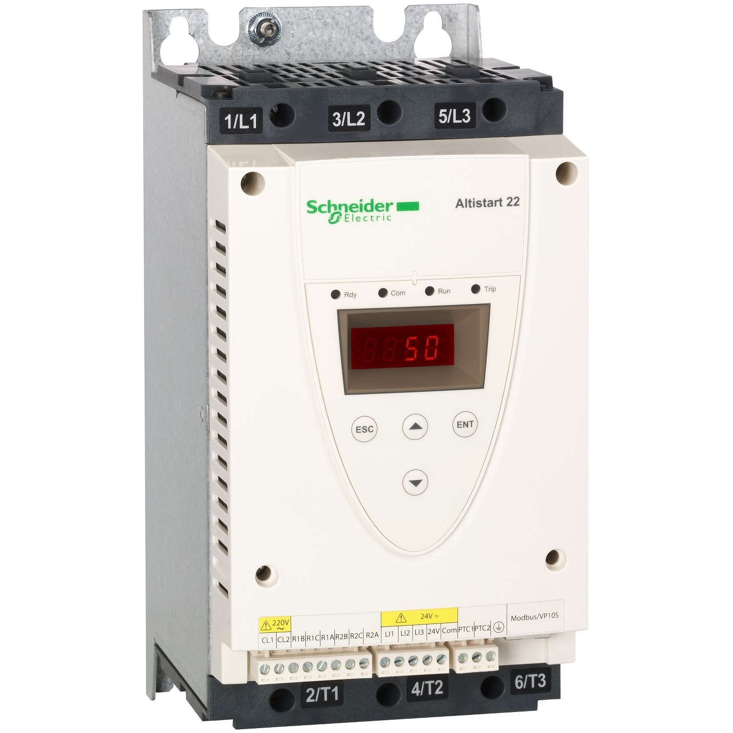 SCHNEIDER ELECTRIC - SNRATS22D17S6U Avviatore statico ATS22 17A 208-600V