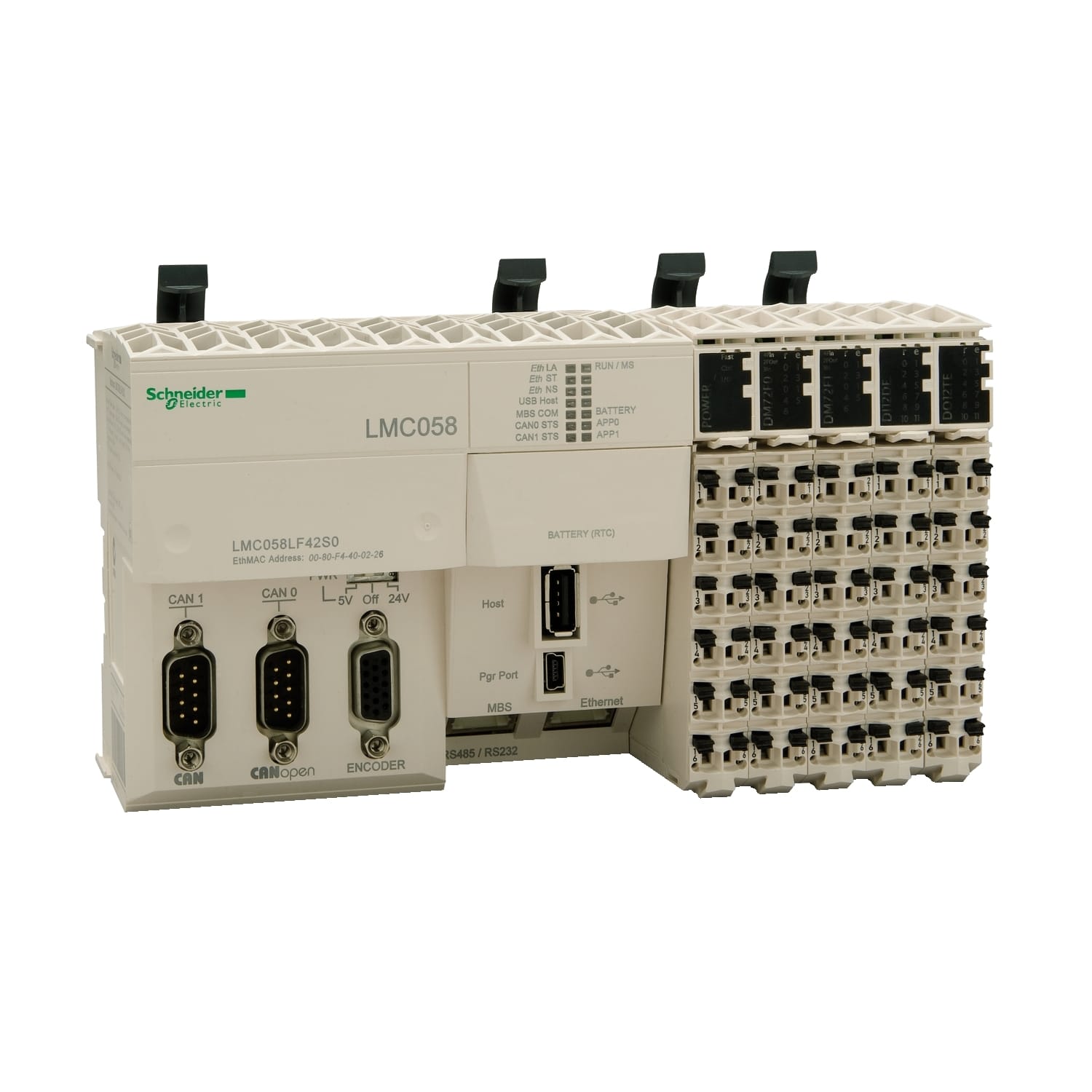 SCHNEIDER ELECTRIC - SNRLMC058LF42 Base compatta - 42 I/O - alimentazione 24 Vcc