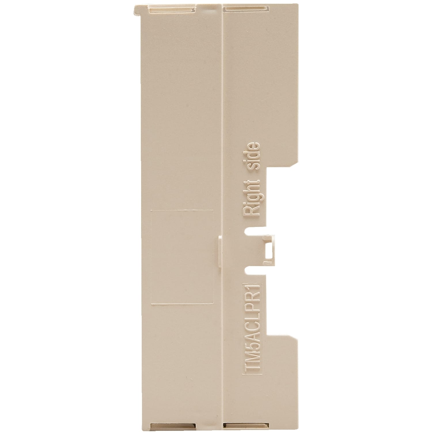 SCHNEIDER ELECTRIC - SNRTM5ACLPR10 Piastra di ritenuta destra per base bus