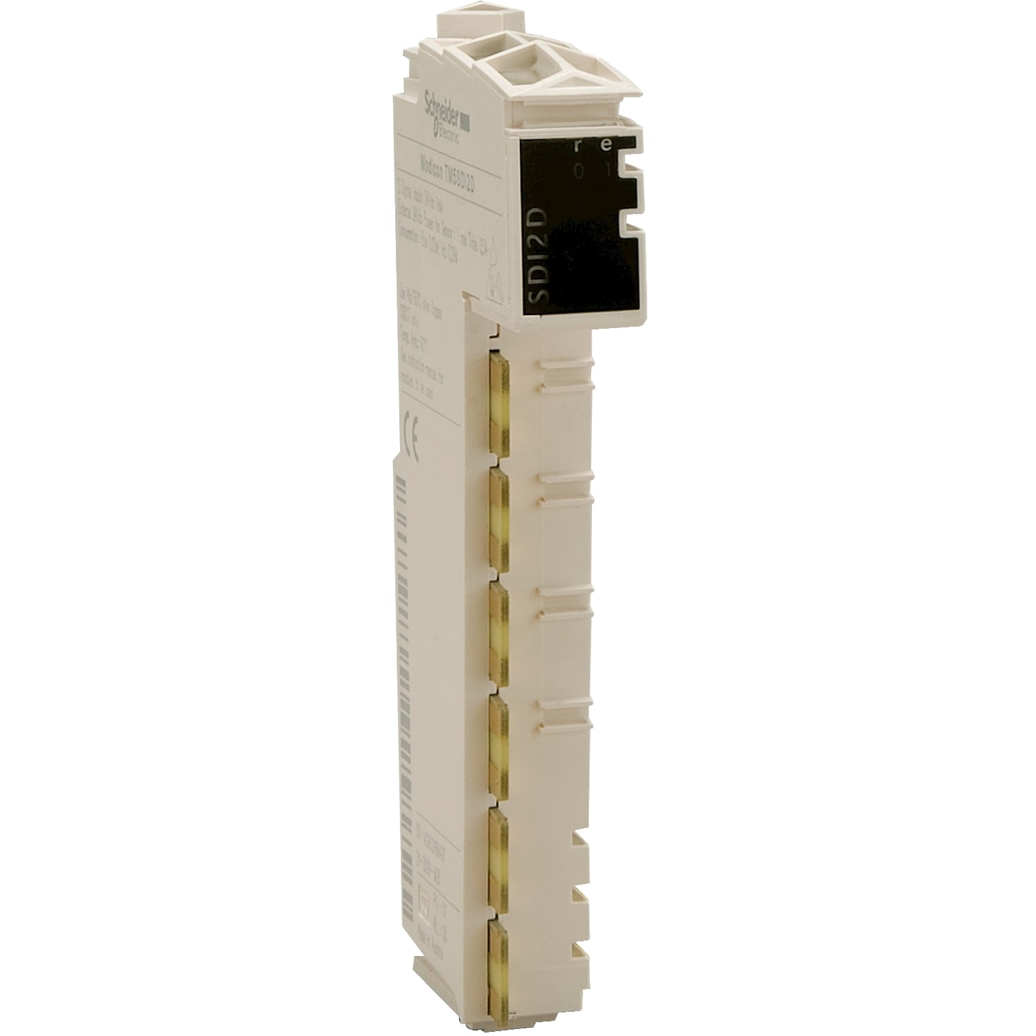 SCHNEIDER ELECTRIC - SNRTM5SDI4D Modulo ingressi digitali - 4 ingressi - dissipatore 24 Vcc - 3 conduttori