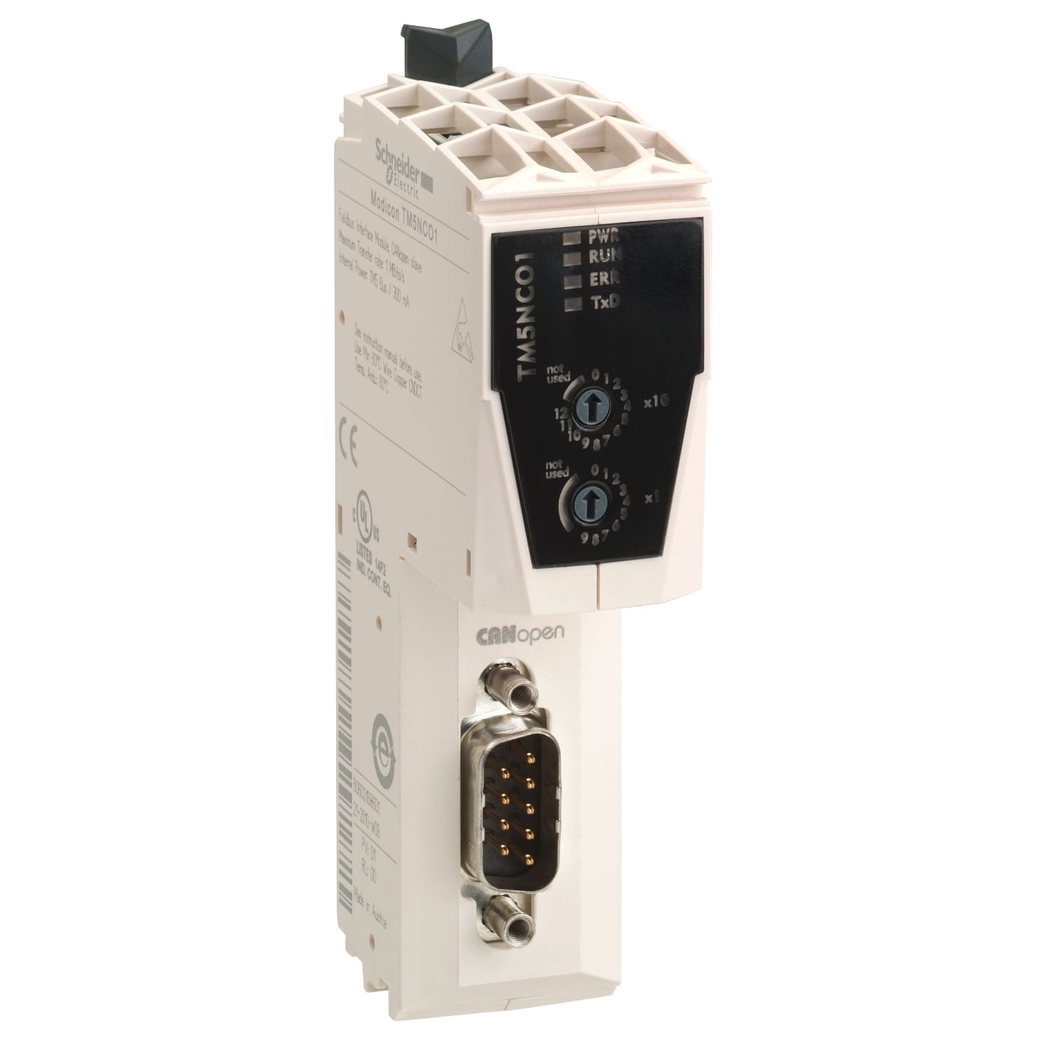 SCHNEIDER ELECTRIC - SNRTM5NCO1K KIT I/O TM5NCO1+MORSETTIERA+BASE+ALIM