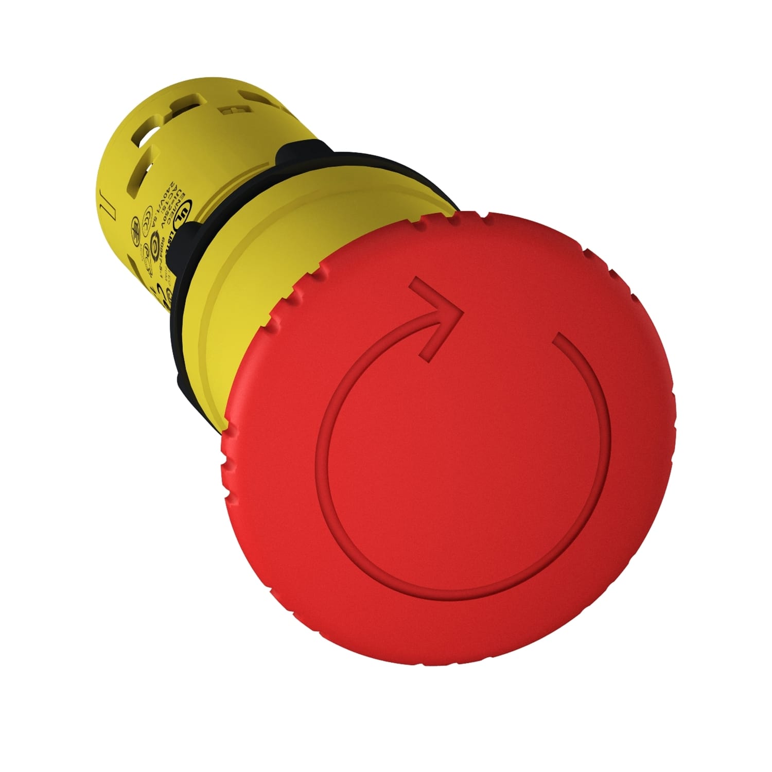 SCHNEIDER ELECTRIC - SNRXB7NS8444 PULSANTE A FUNGO ARRESTO EMERGENZA 2NC
