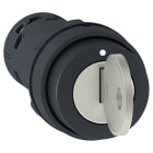 SCHNEIDER ELECTRIC - SNRXB7NG21 selettore a chiave Ø 22 - serr - 2 pos - 1 no - Ronis 455 estrazione a sinistra