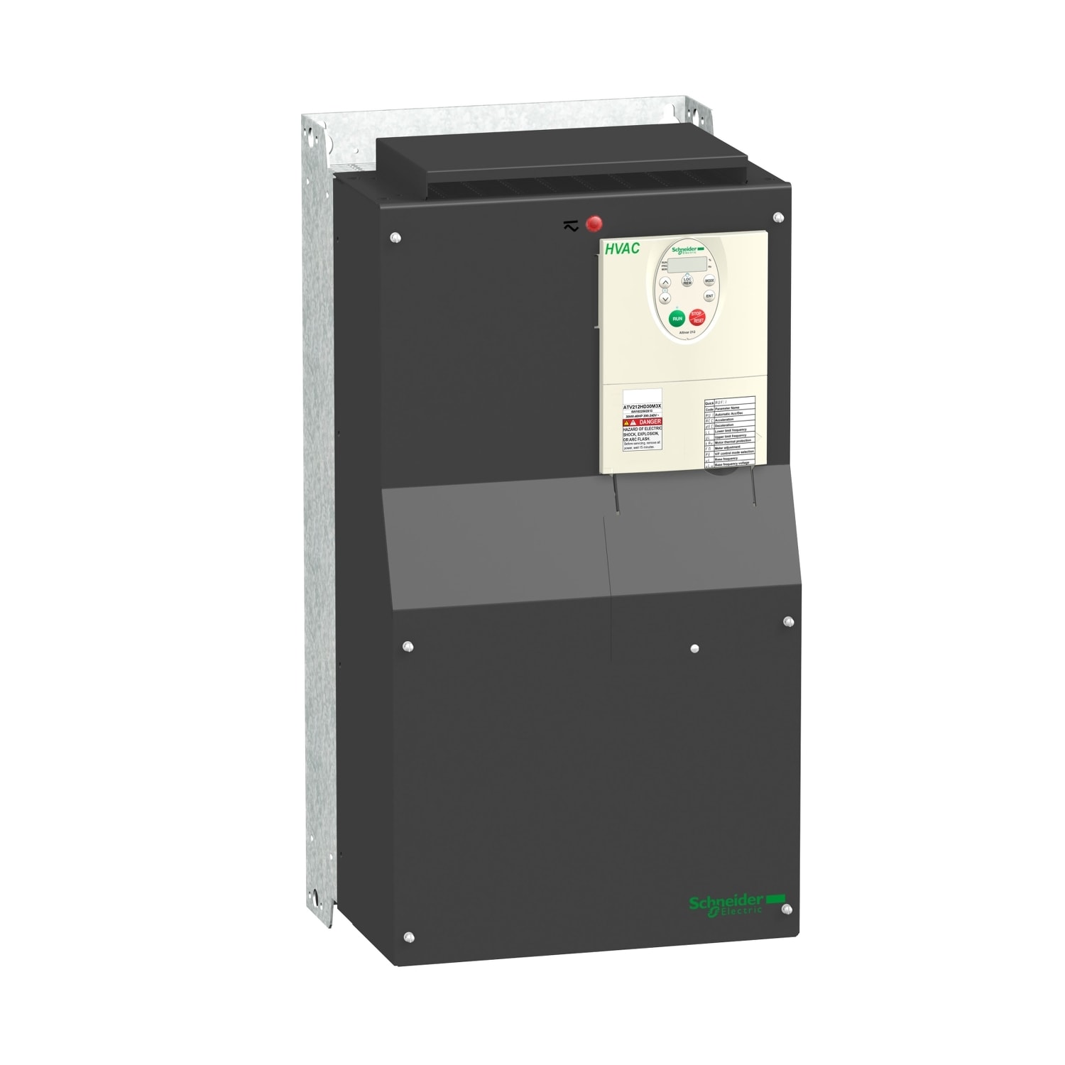 SCHNEIDER ELECTRIC - SNRATV212HD30N4 Variatore di velocità ATV212 - 30 kW - 40 HP - 480 V - trifase - EMC - IP21