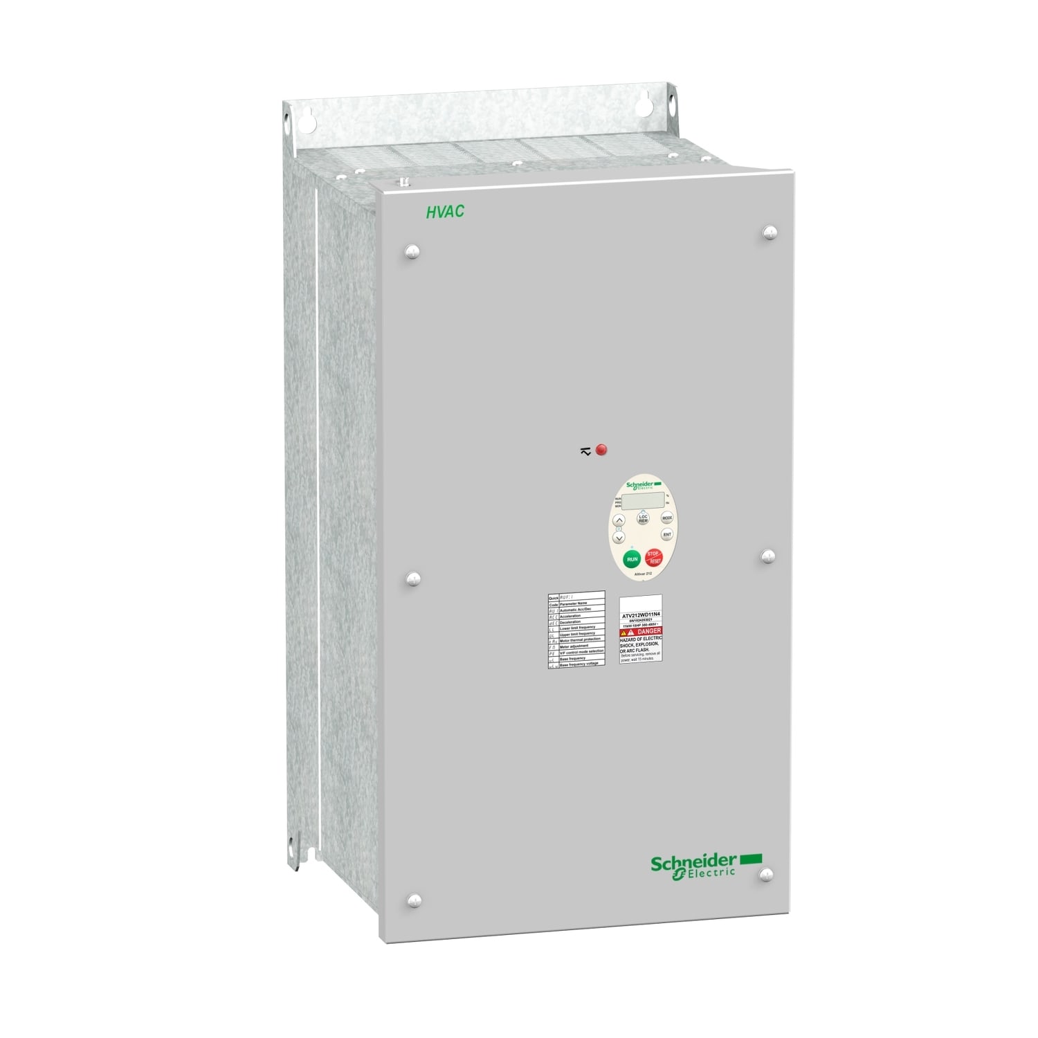 SCHNEIDER ELECTRIC - SNRATV212WD15N4 Variatore di velocità ATV212 - 15 kW - 20 HP - 480 V - 3ph - EMC cl.C2 - IP55