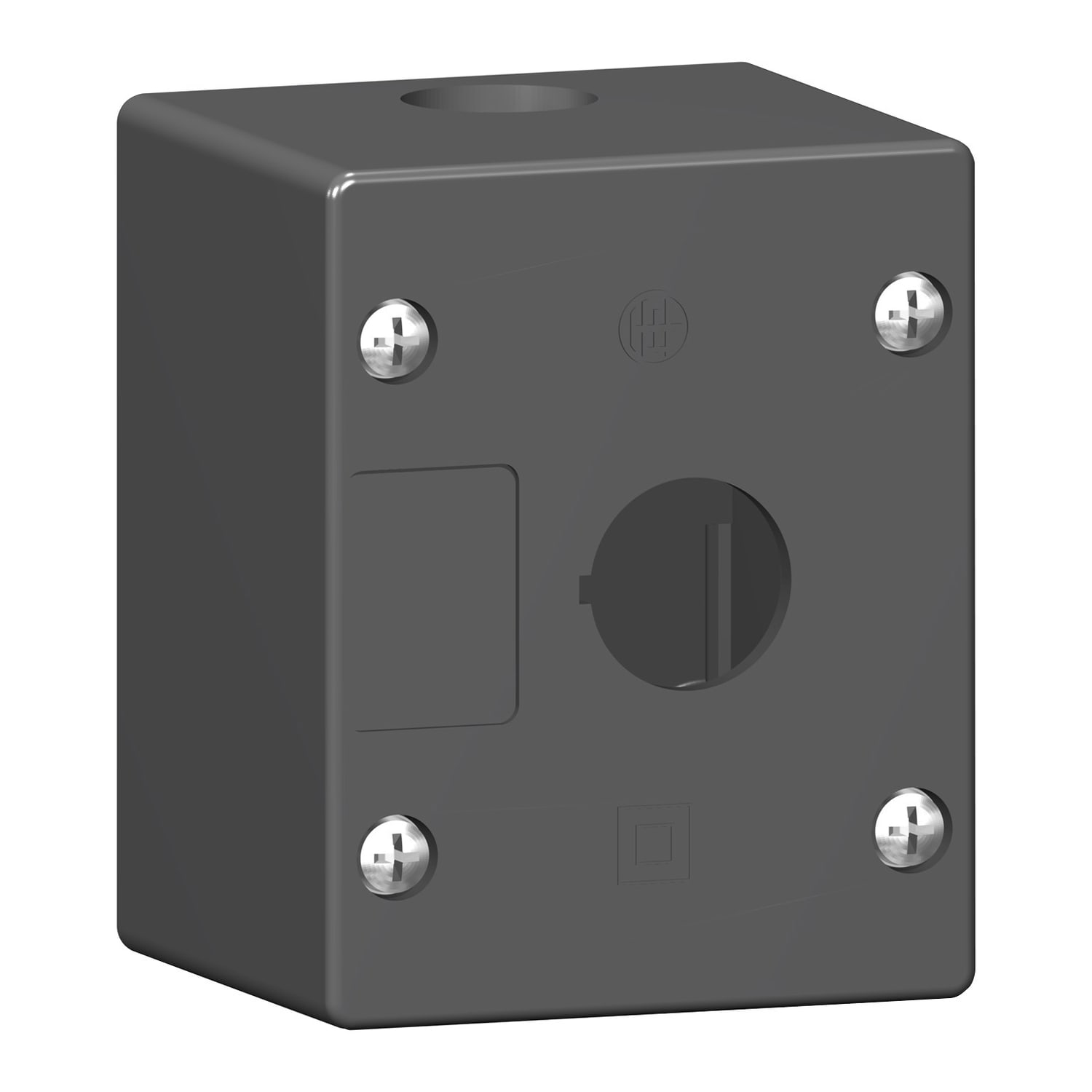 SCHNEIDER ELECTRIC - SNRXALG01 Pulsantiera vuota ambienti aggressivi - nero - 1 foro
