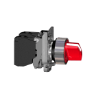 SCHNEIDER ELECTRIC - SNRXB4BK134B5 SELETTORE LUM. ROSSO 3 POS.24V NC+NO