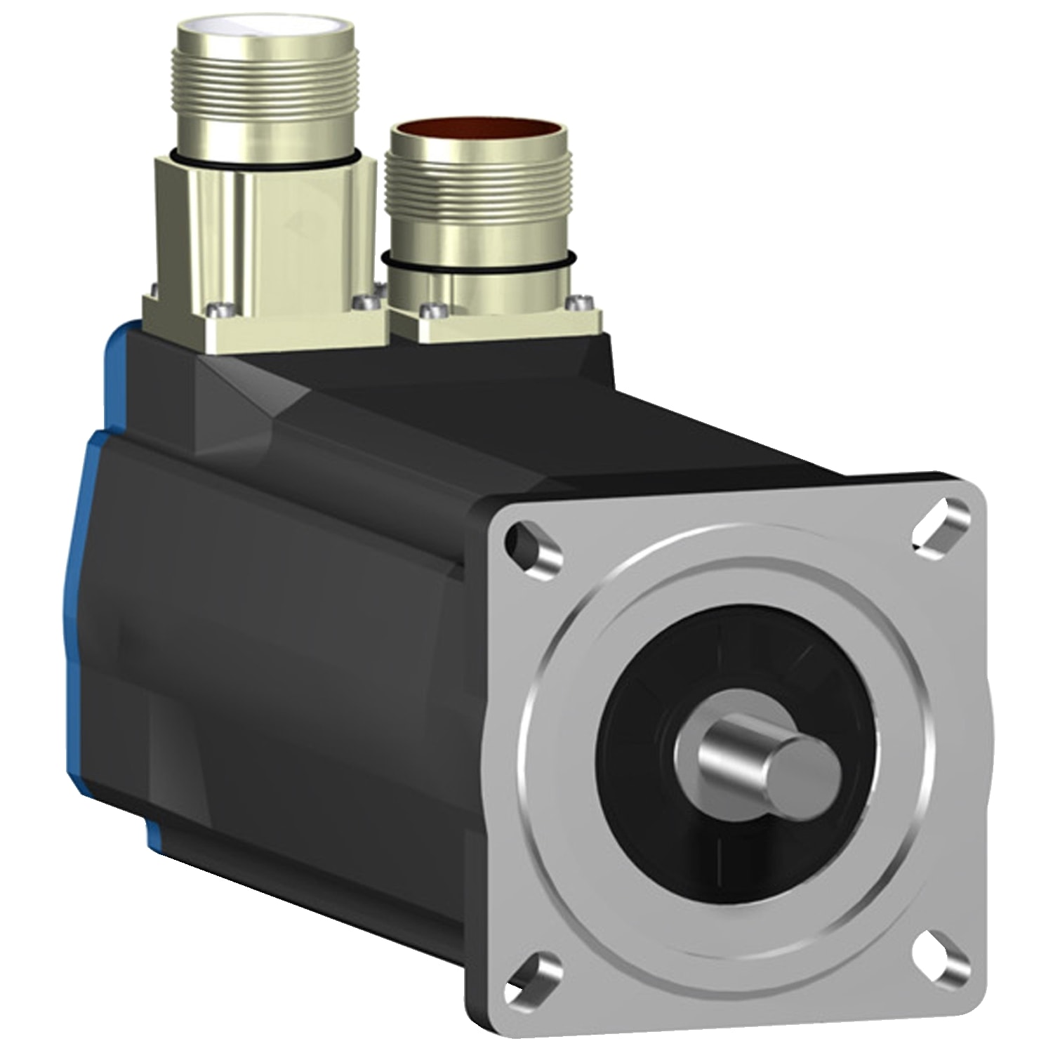 SCHNEIDER ELECTRIC - SNRBSH0702P31F2A Servomotore BSH070 2,2Nm albero con chiavetta IP65 SingleT 128 Sin/Cos freno connettori 90°