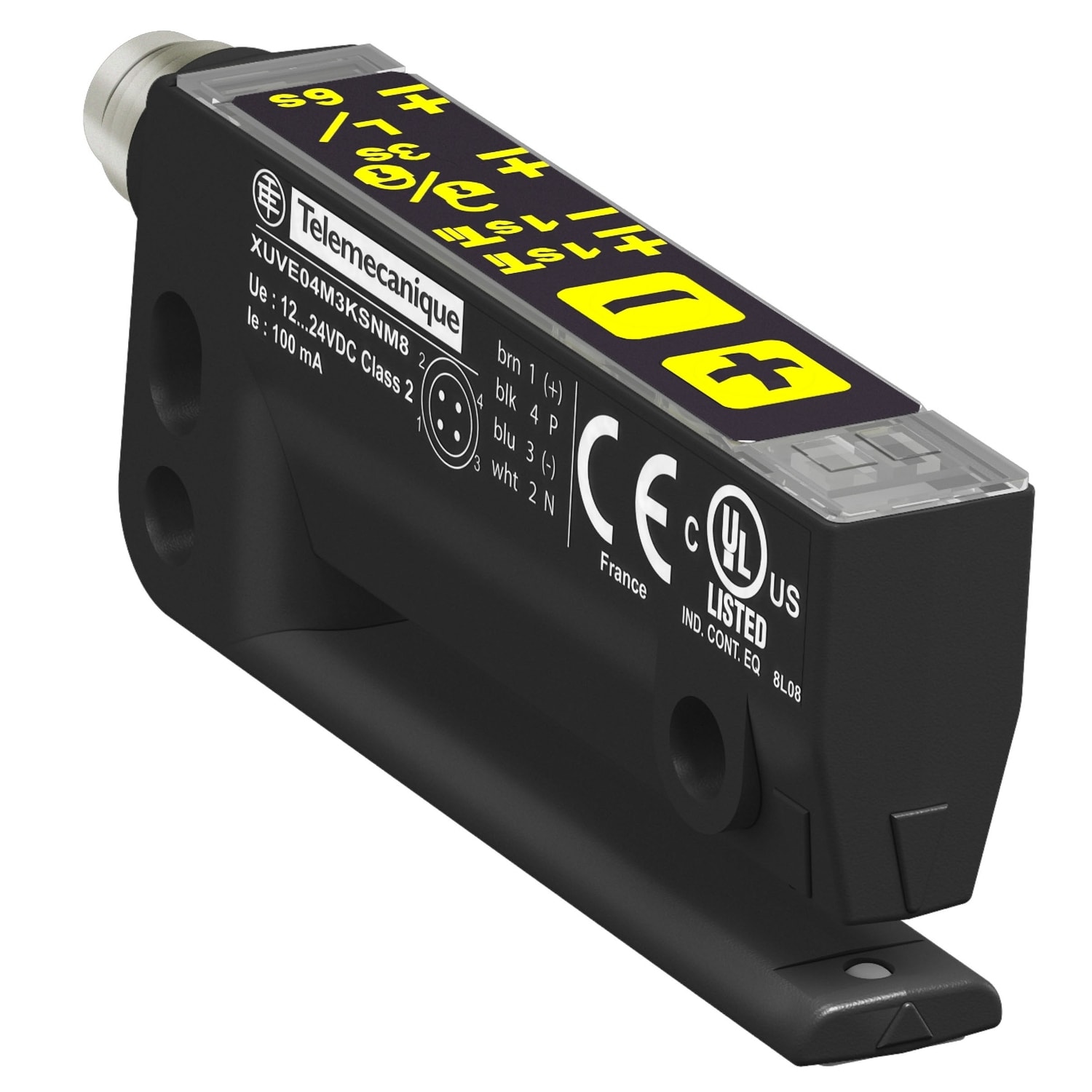 YAGEO TMSS ITALY SRL - TSIXUVE04M3NSNM8 FORC OTTICHE SN3MM NPN NOONC 24V M8