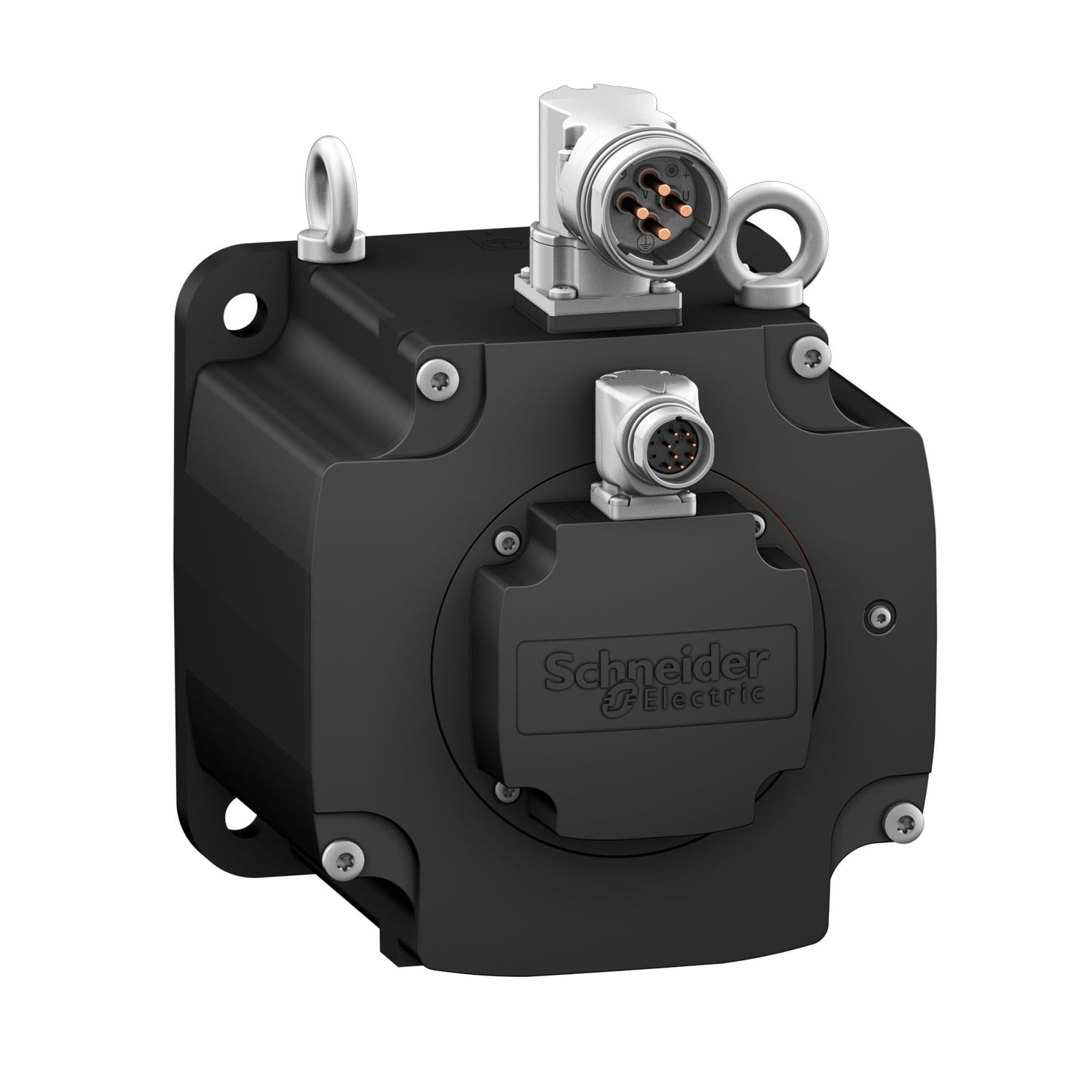 SCHNEIDER ELECTRIC - SNRBMH1902P32A2A Servomotore BMH190 48Nm albero con chiavetta IP65 MultiT 128 Sin/Cos no freno connettori 90°