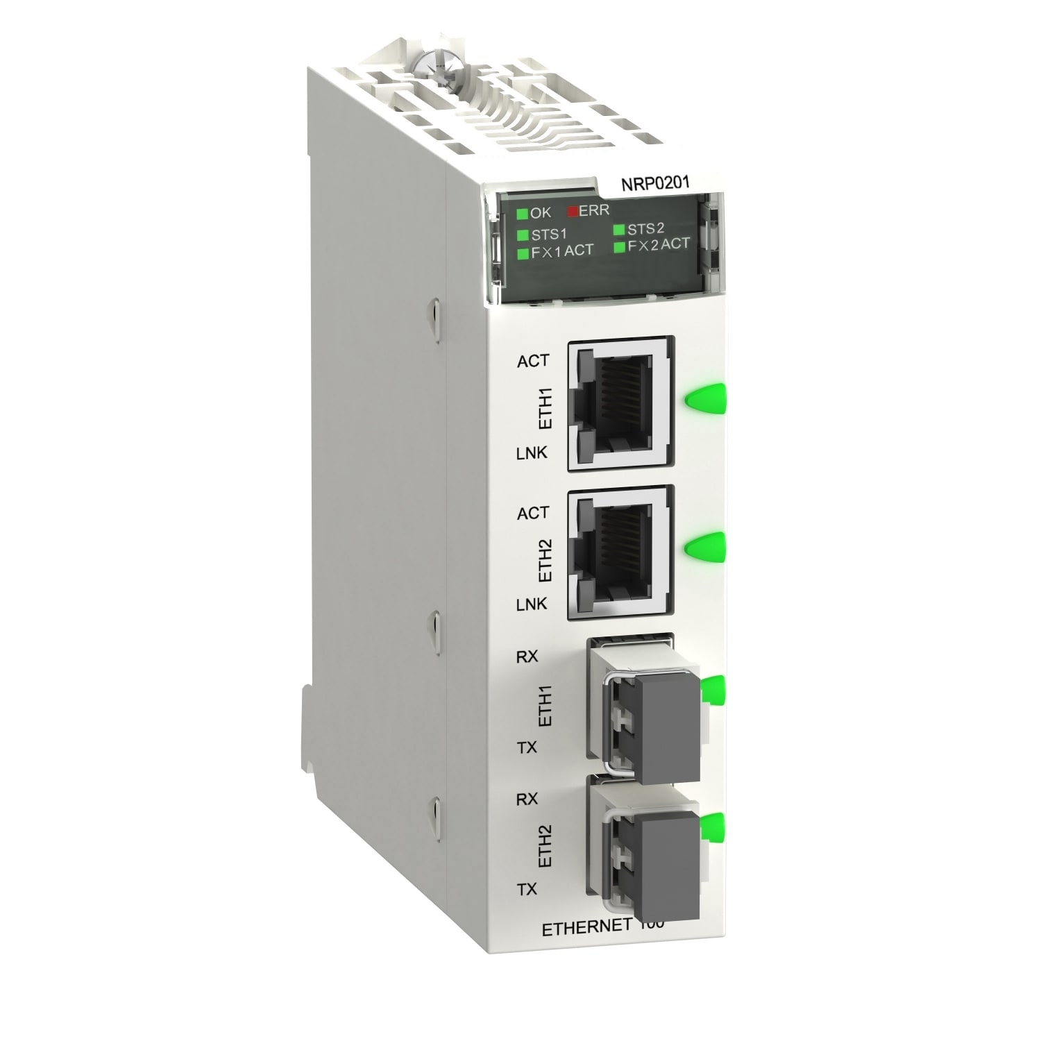 SCHNEIDER ELECTRIC - SNRBMXNRP0201 CONVERTITORE FIBRA SM/LC 2CH 100 MB