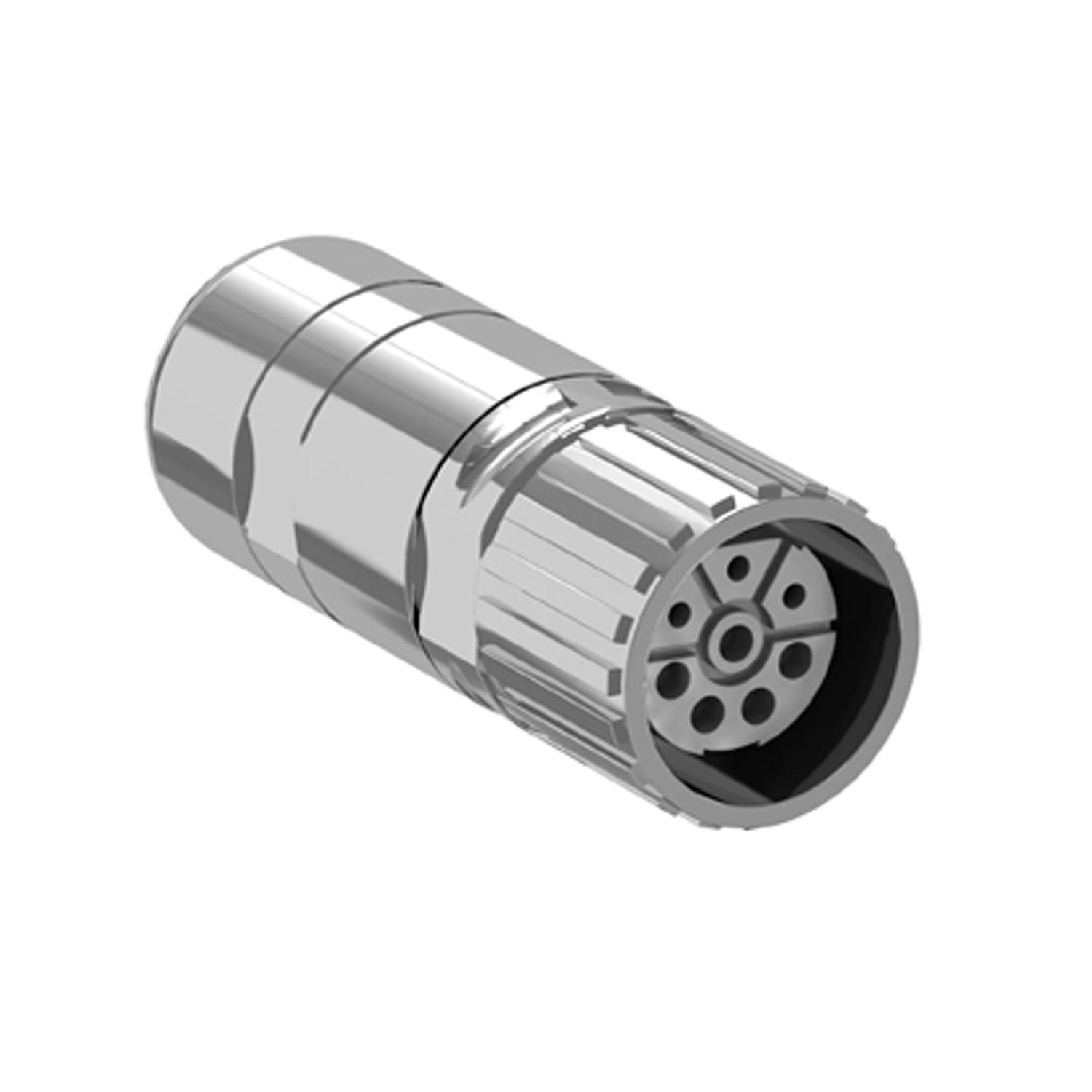 SCHNEIDER ELECTRIC - SNRVW3M8215 Connettore industriale M23 per la creazione di cablaggio di alim.- 5/conf