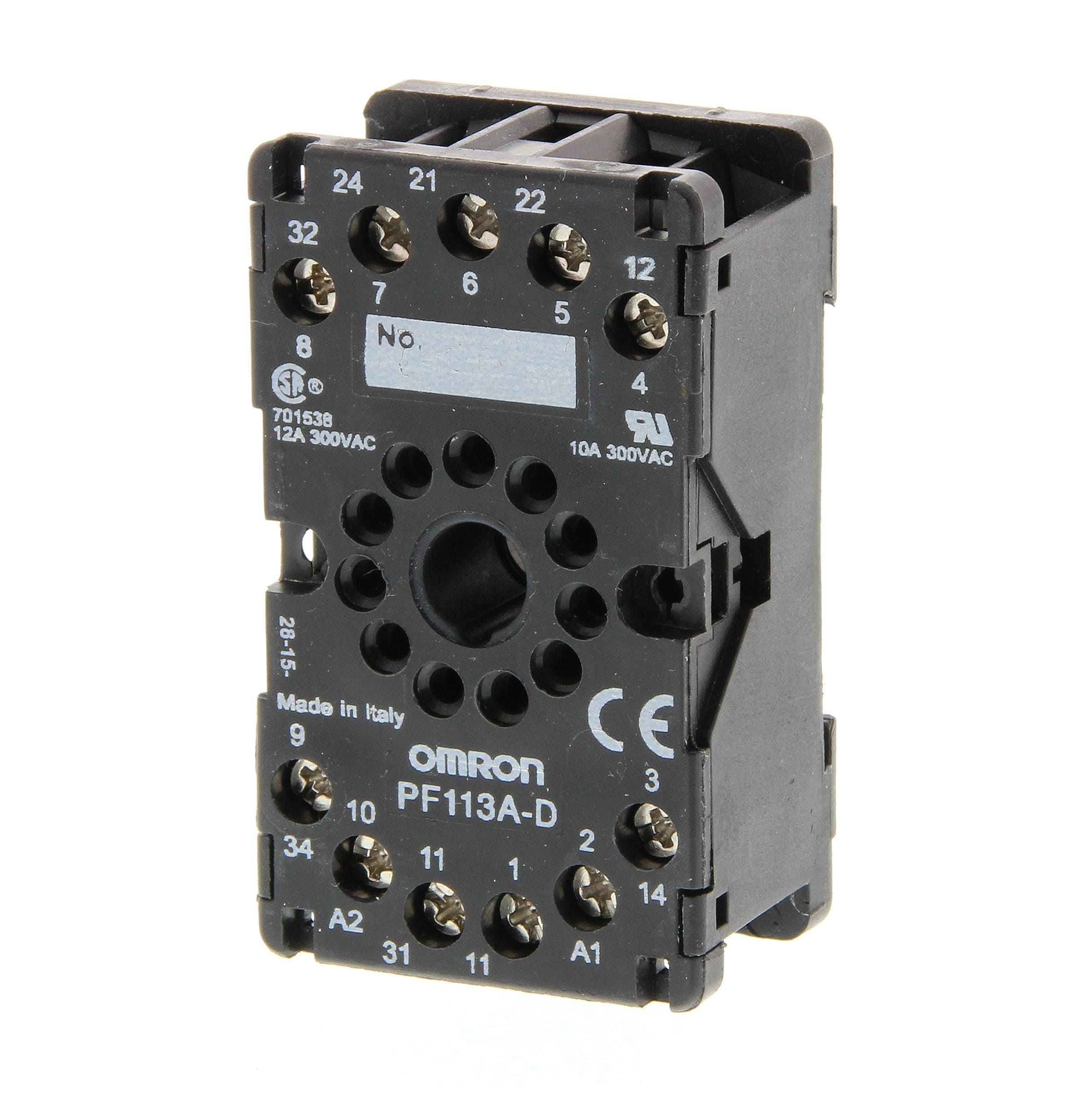 OMRON - OMRPF113AD-15818100 ZOCCOLO-UNDECALFRONTEQUADINTERMVITEDIN46