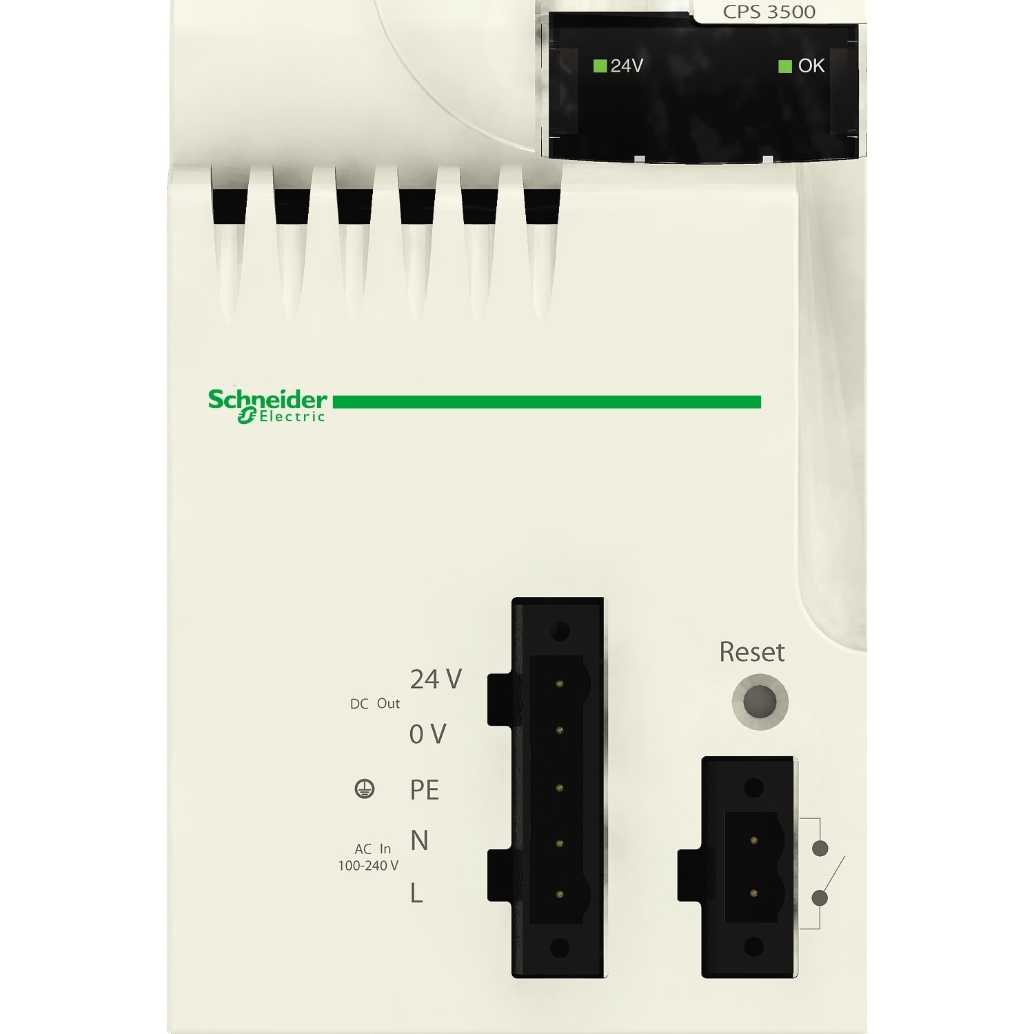 SCHNEIDER ELECTRIC - SNRBMXCPS3500H Modulo alimentazione X80 - 100...240 Vca - per ambienti aggressivi