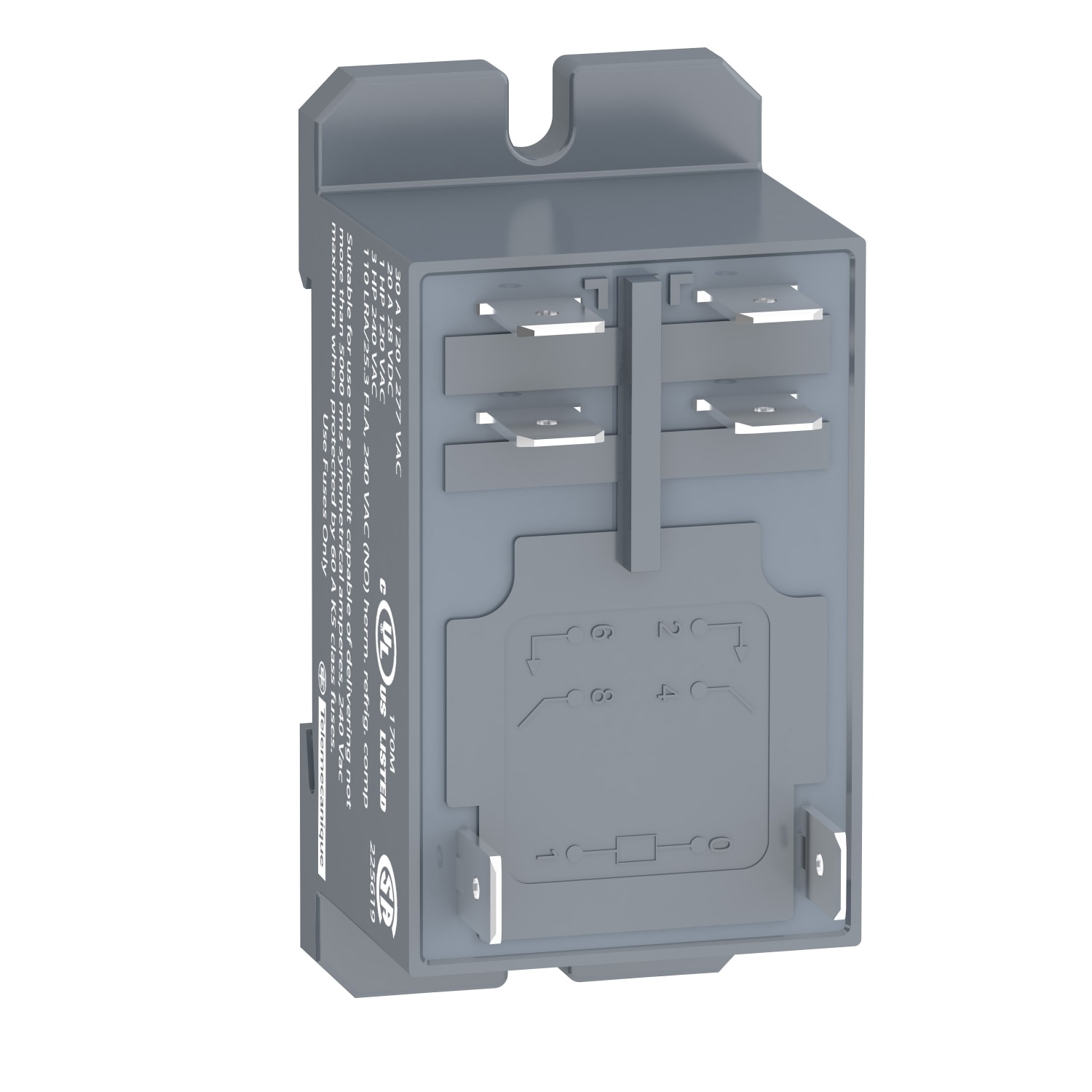 SCHNEIDER ELECTRIC - SNRRPF2AP7 RELE POTENZA 2 NO 230VAC 25 A