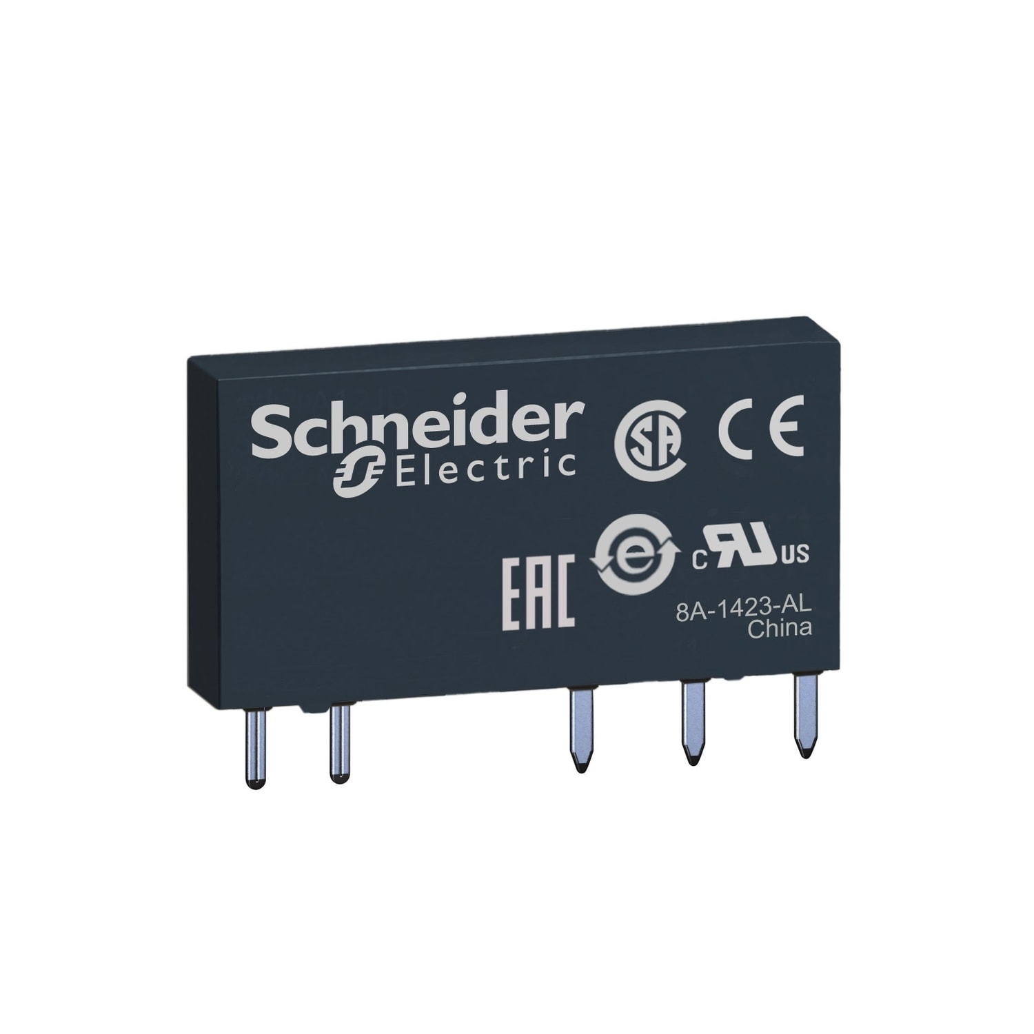 SCHNEIDER ELECTRIC - SNRRSL1AB4ND Relè interfaccia "SLIM" - Harmony RSL - 1 NC/NO standard - 60 VDC - 6 A
