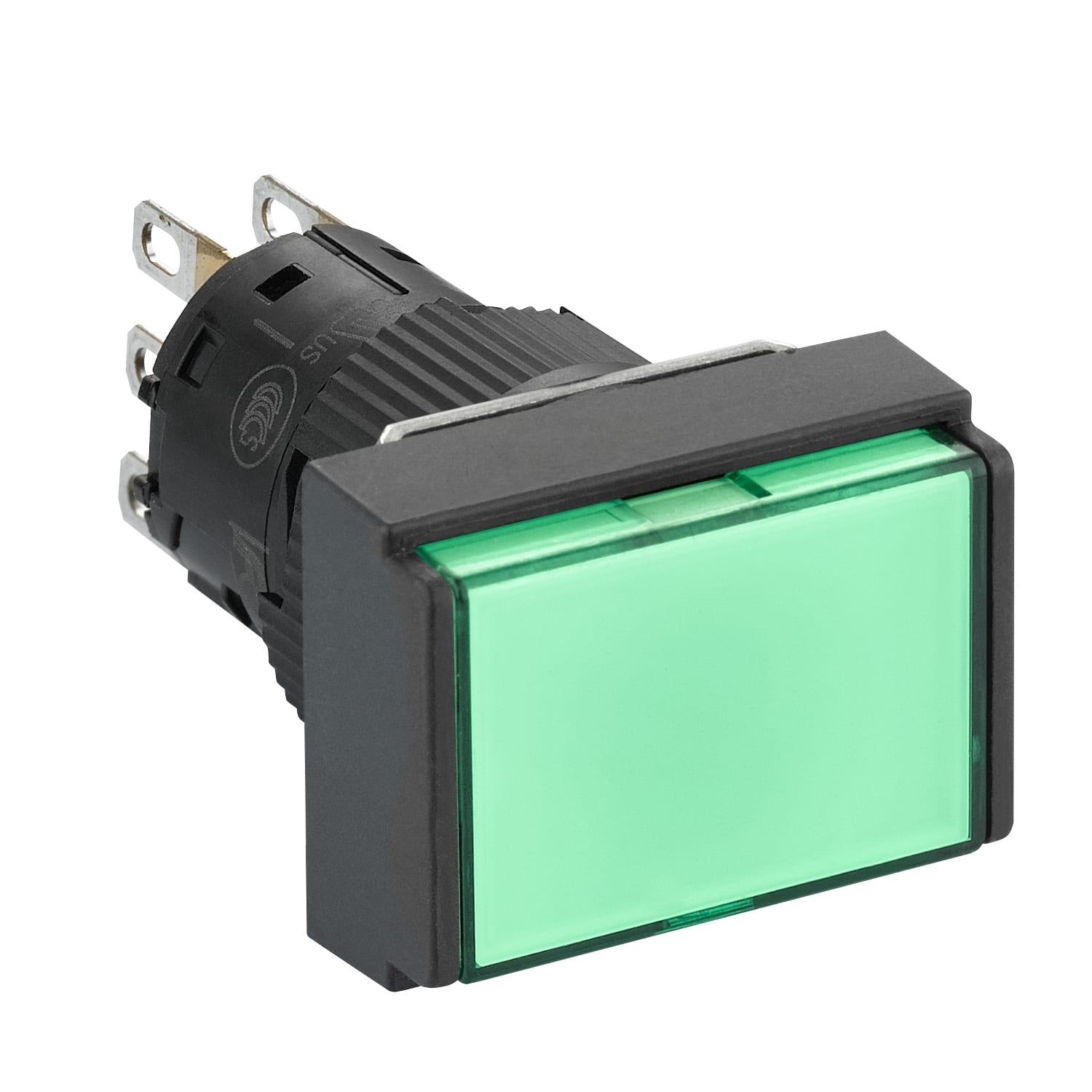 SCHNEIDER ELECTRIC - SNRXB6EDW3B1P Pulsante luminoso verde Ø16 - filoghiera ad impulso - 24V - 1 NC/NO