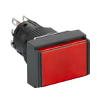SCHNEIDER ELECTRIC - SNRXB6EDW4B1P PULSANTE LUMINOSO ROSSO LED 24V 1 NC/NO