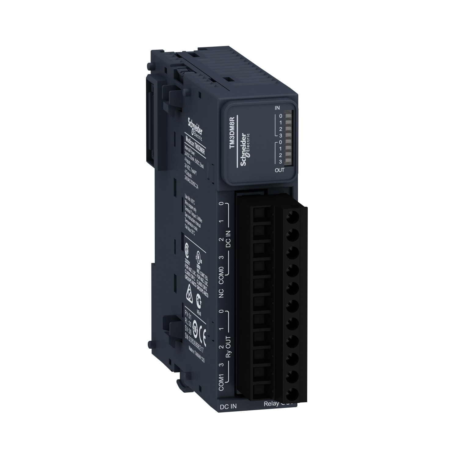 SCHNEIDER ELECTRIC - SNRTM3DM8R MODULO TM3 8 I/O RELE