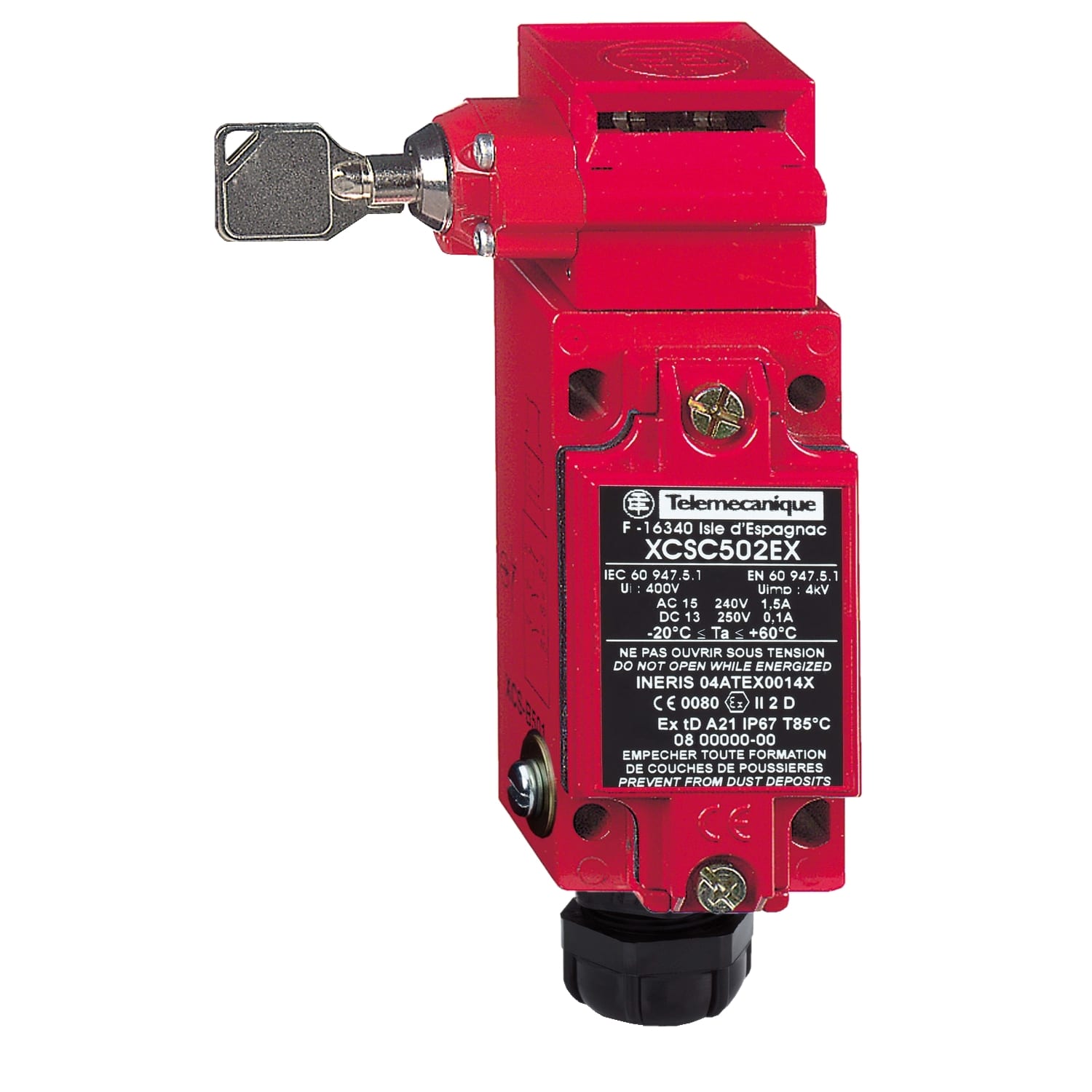 YAGEO TMSS ITALY SRL - TSIXCSC502EX MET.LIMIT.SWITCH MANU LOC EX D