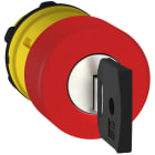 SCHNEIDER ELECTRIC - SNRZB5AS934 Testa fungo arresto emergenzaØ30 - a chiave Ø22 - rossa - Ronis 455