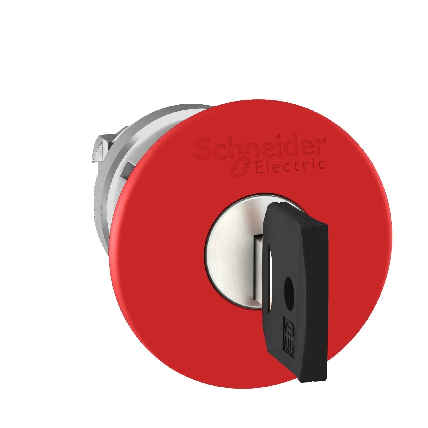 SCHNEIDER ELECTRIC - SNRZB4BS94410 Testa pulsante Ø22 -sblocco a chiave - fungo Ø40 - rossa - Ronis 458a