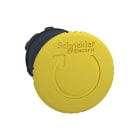 SCHNEIDER ELECTRIC - SNRZB5AS55 Testa pulsante Ø22 - ad aggancio - giallo - fungo Ø40