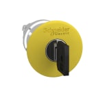 SCHNEIDER ELECTRIC - SNRZB4BS15 Testa fungo giallo a chiave d40 mm