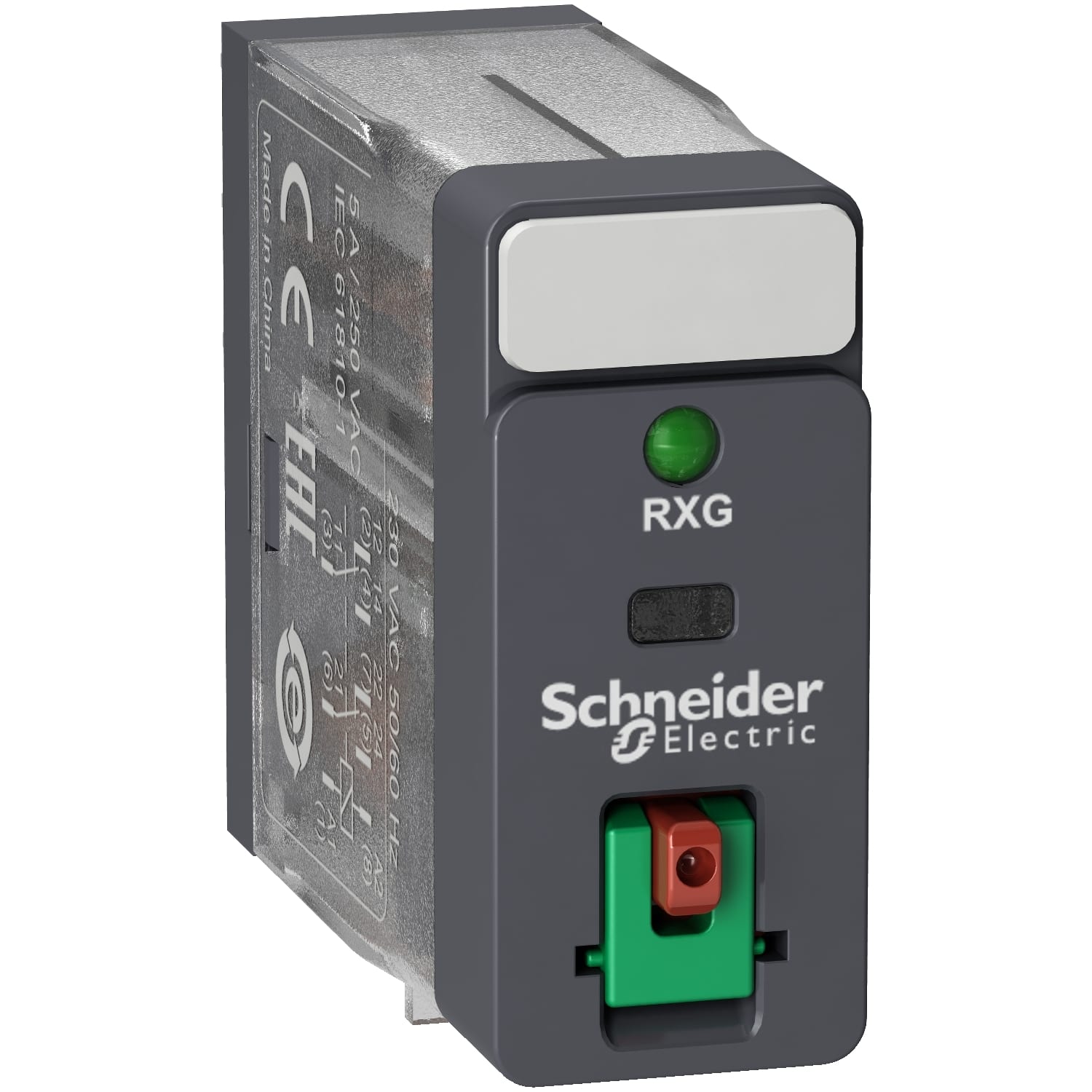 SCHNEIDER ELECTRIC - SNRRXG22M7 Rele interfaccia 2 NC/NO 220Vac test+led