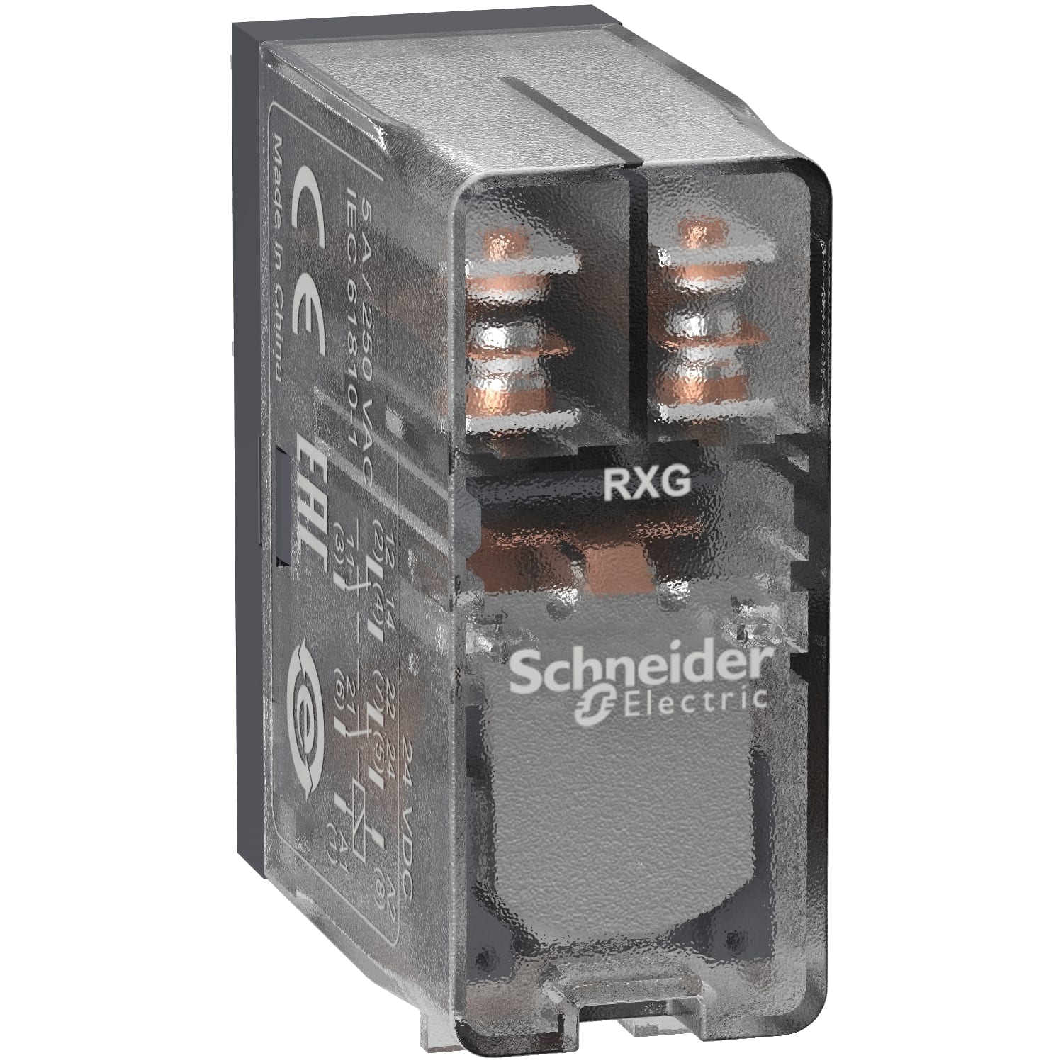 SCHNEIDER ELECTRIC - SNRRXG25BD RELE INTERFACCIA 2 NC/NO 24VDC