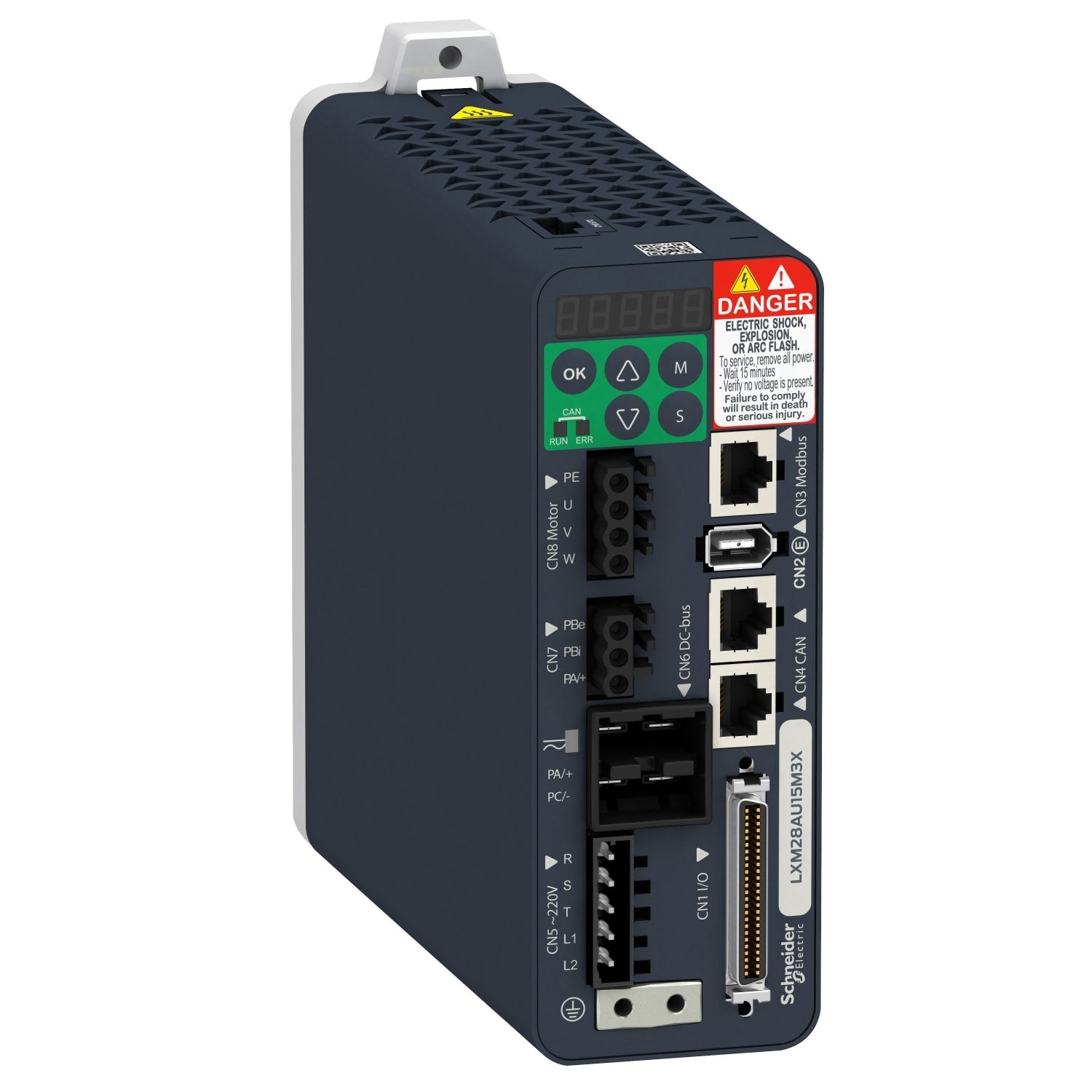 SCHNEIDER ELECTRIC - SNRLXM28AU15M3X LXM28 CAN IO 1/3PH 230V 1,5KW