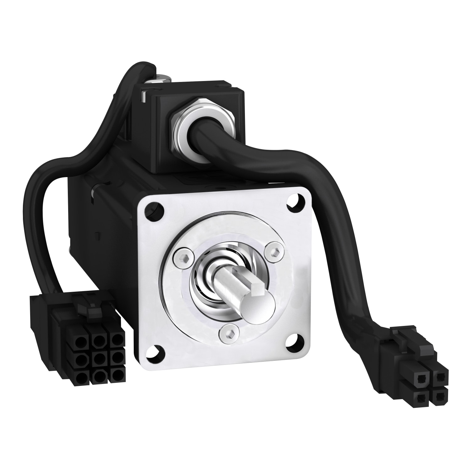 SCHNEIDER ELECTRIC - SNRBCH2MB0133CA5C Servomotore BCH2 Medium Inerzia 40mm 100W 3000rpm albero con chiavetta IP65 SingleT no freno fili sciolti