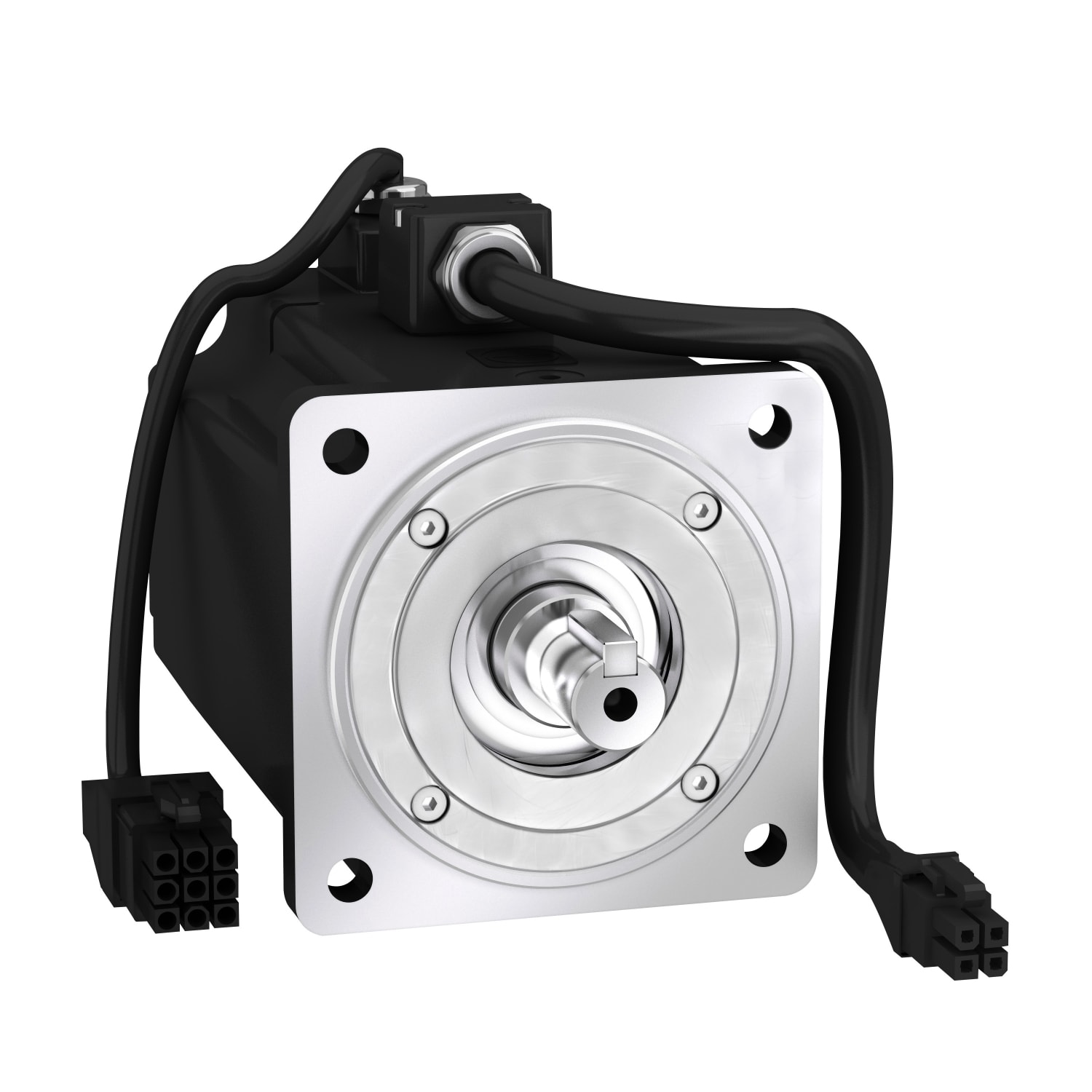 SCHNEIDER ELECTRIC - SNRBCH2HF0733CA5C Servomotore BCH2 High Inerzia 80mm 750W 3000rpm albero con chiavetta IP65 SingleT no freno fili sciolti