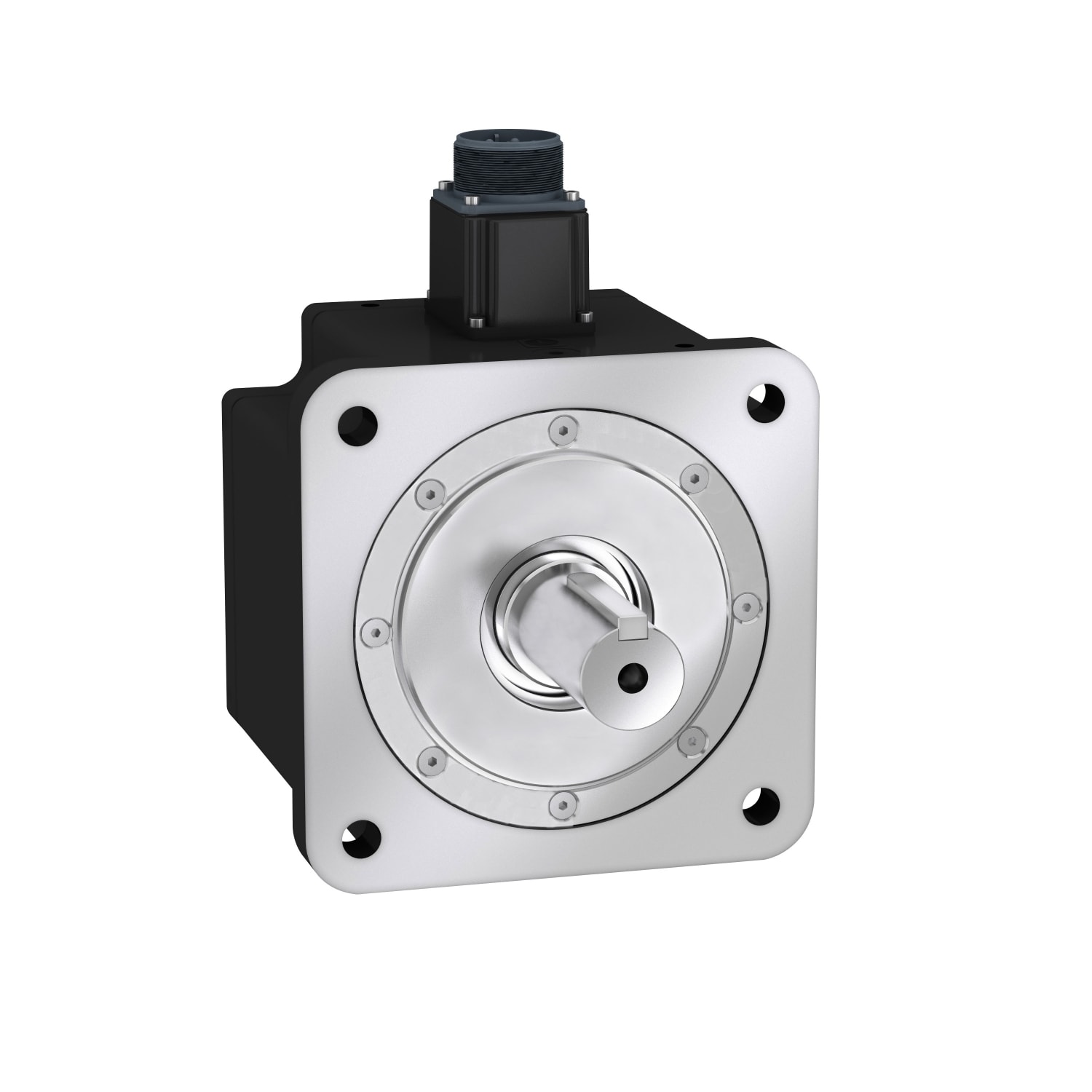 SCHNEIDER ELECTRIC - SNRBCH2MR2023CA6C Servomotore BCH2 Medium Inerzia 180mm 2kW 2000rpm albero con chiavetta IP65 SingleT no freno MIL conn.