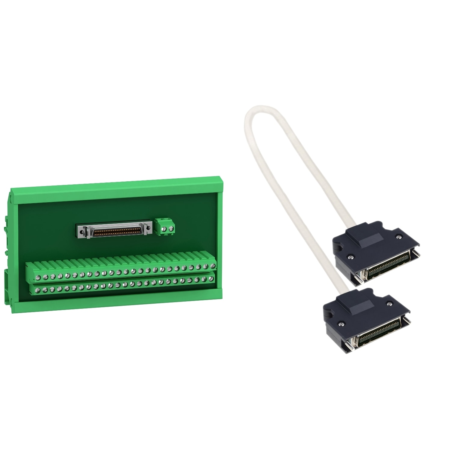 SCHNEIDER ELECTRIC - SNRVW3M1C13 LXM28 morsettiera I/O su guida DIN