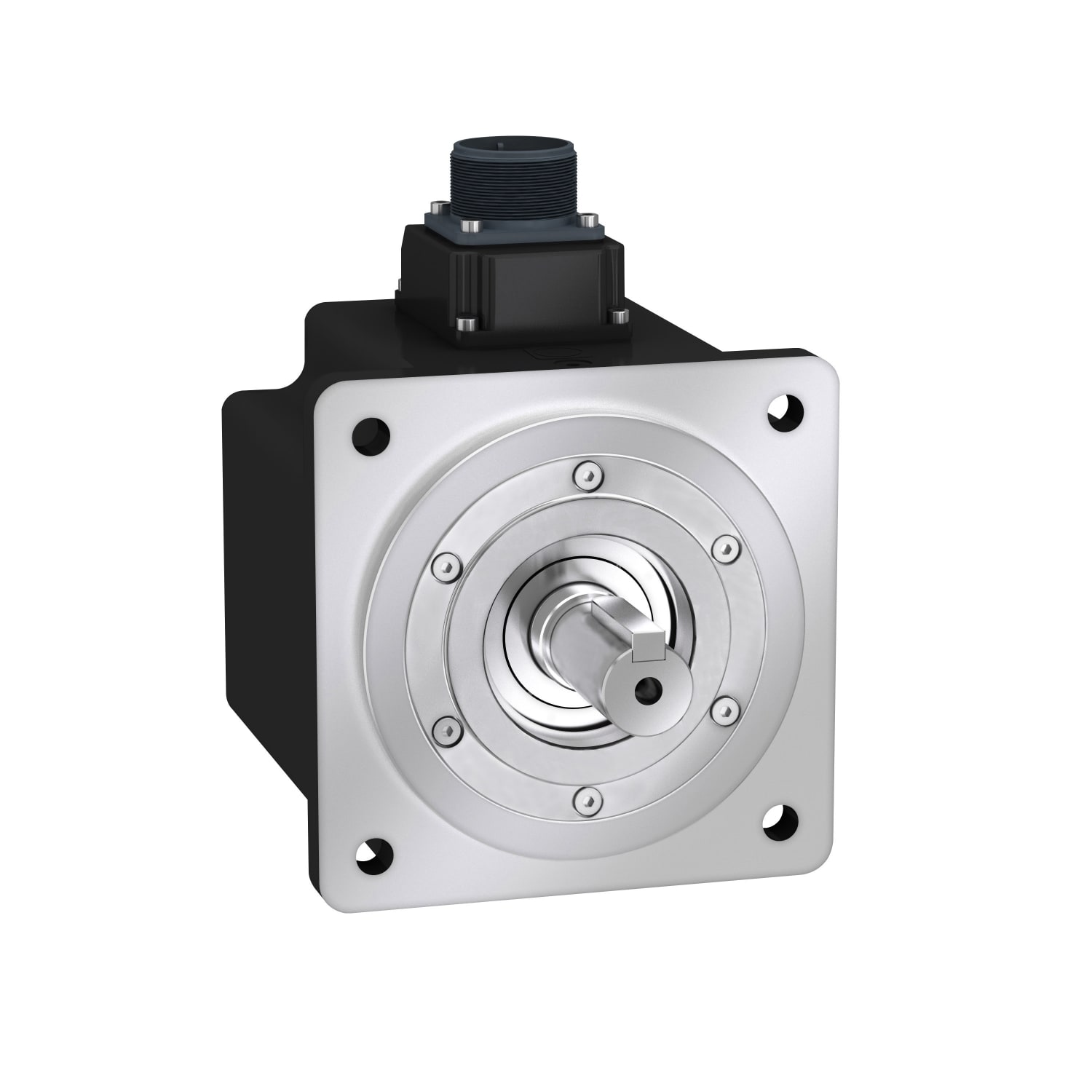 SCHNEIDER ELECTRIC - SNRBCH2MM0613CA6C Servomotore BCH2 Medium Inerzia 130mm 600W 1000/1500rpm albero con chiavetta IP65 SingleT no freno MIL conn.