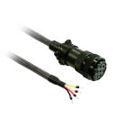 SCHNEIDER ELECTRIC - SNRVW3M5D2AR30 BCH2 CAVO MOTORE 3MT, 1,3MM CONN. MIL.