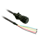 SCHNEIDER ELECTRIC - SNRVW3M5D2FR30 LXM28 CAVO MOT FRENO 3MT CONN MILITARE