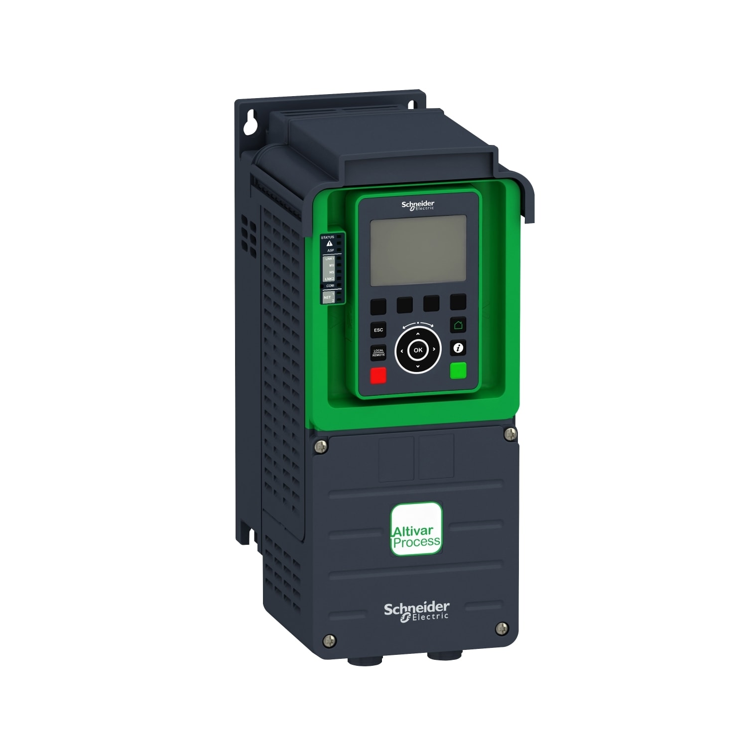 SCHNEIDER ELECTRIC - SNRATV930U07M3 Variatore di velocità, Altivar Process ATV900, ATV930, 0,75kW, da 200 a 240V, con unità frenatura, IP21